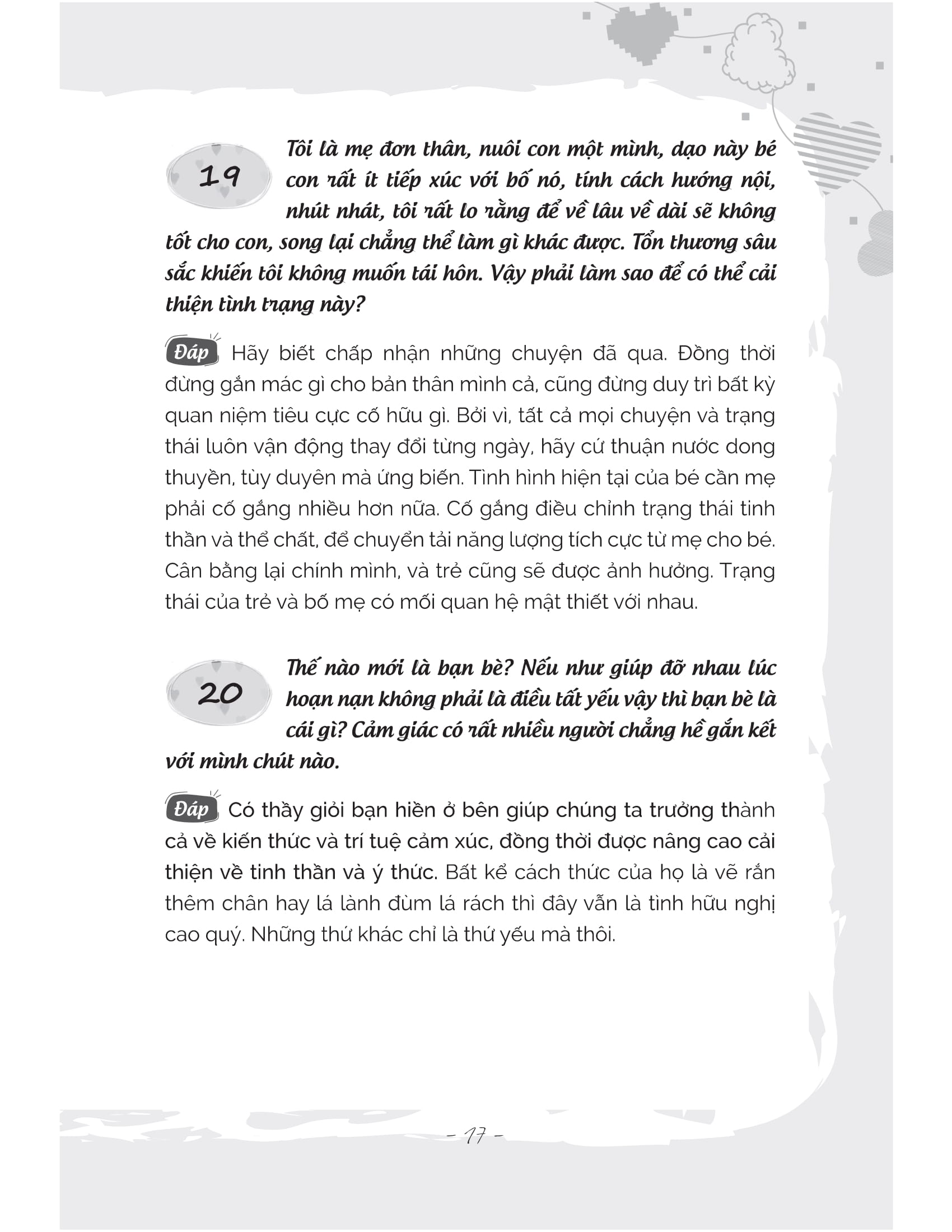 ngàn câu hỏi trong tim: sống thanh tâm tĩnh, sống vui tâm an - Ảnh 12