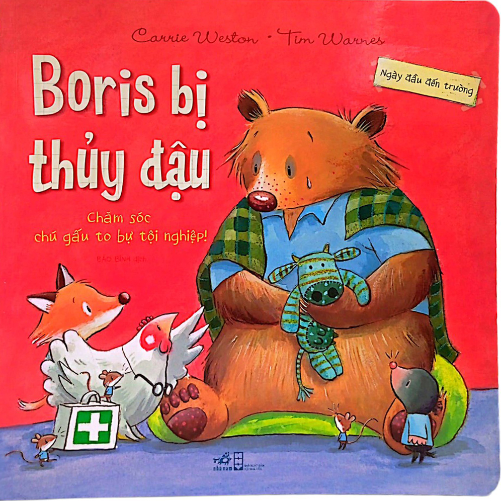 ngày đầu đến trường - boris bị thủy đậu - Ảnh 2