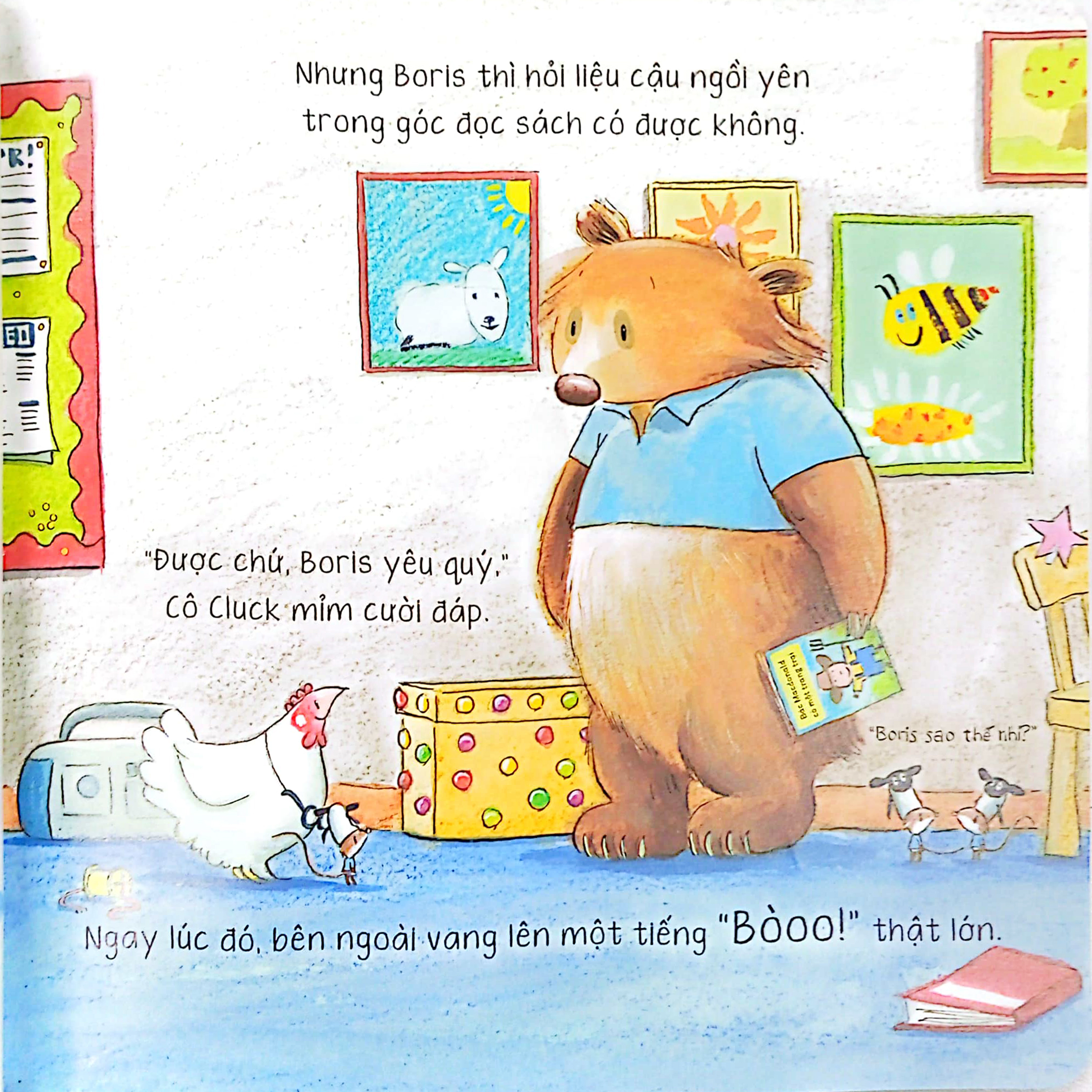 ngày đầu đến trường - boris bị thủy đậu - Ảnh 6