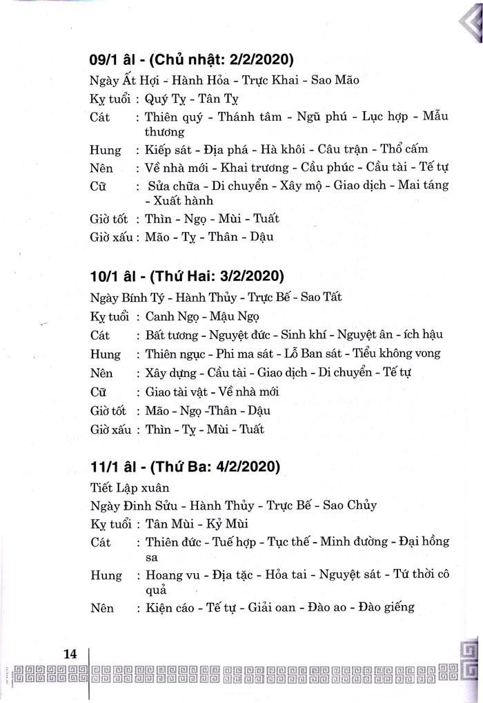 ngày lành tháng tốt năm canh tý 2020 - Ảnh 6