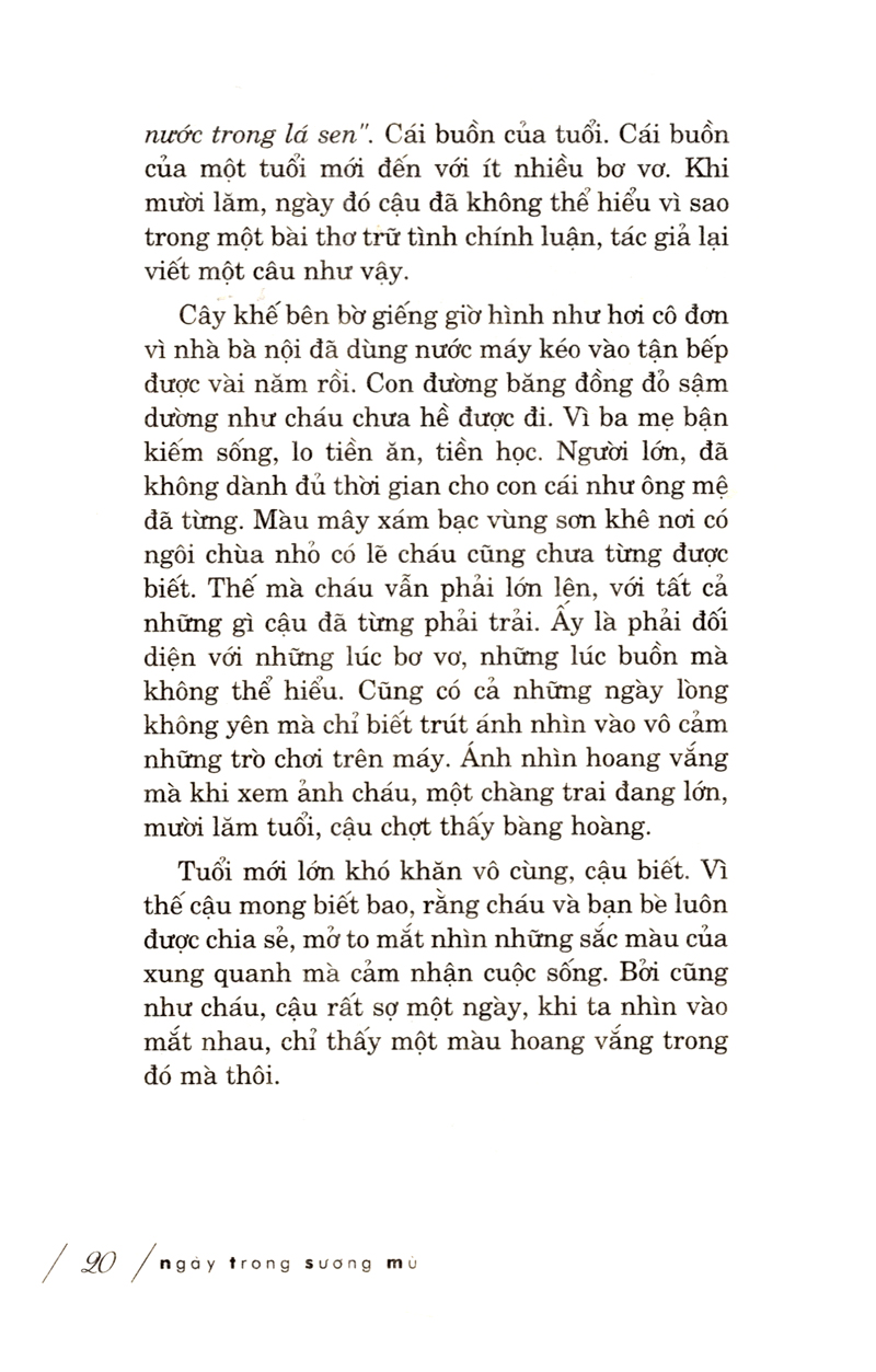 ngày trong sương mù - Ảnh 14