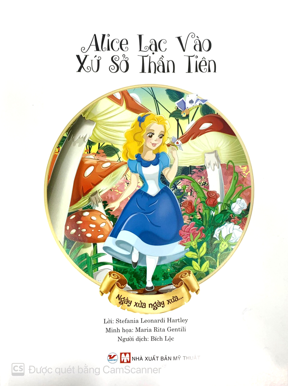 ngày xửa ngày xưa - alice lạc vào xứ sở thần tiên - bìa cứng (tái bản 2024) - Ảnh 2