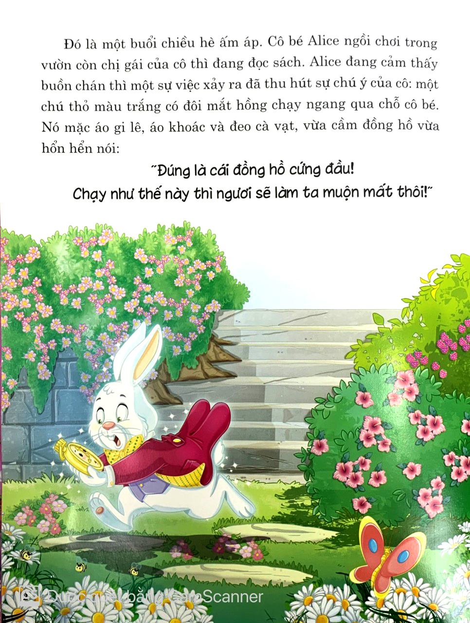 ngày xửa ngày xưa - alice lạc vào xứ sở thần tiên - bìa cứng (tái bản 2024) - Ảnh 3