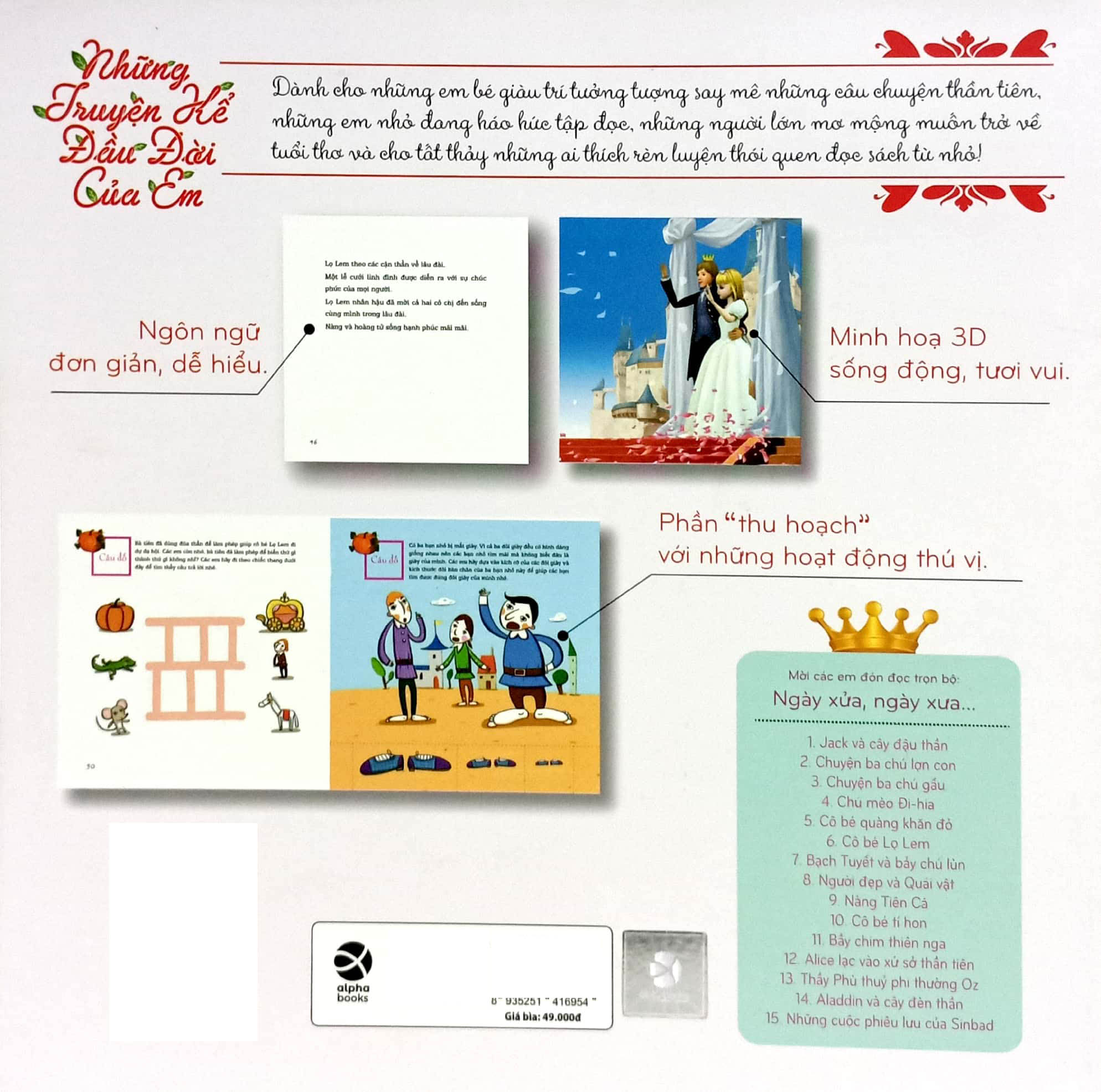 ngày xửa ngày xưa - cô bé lọ lem (tái bản 2021) - Ảnh 6