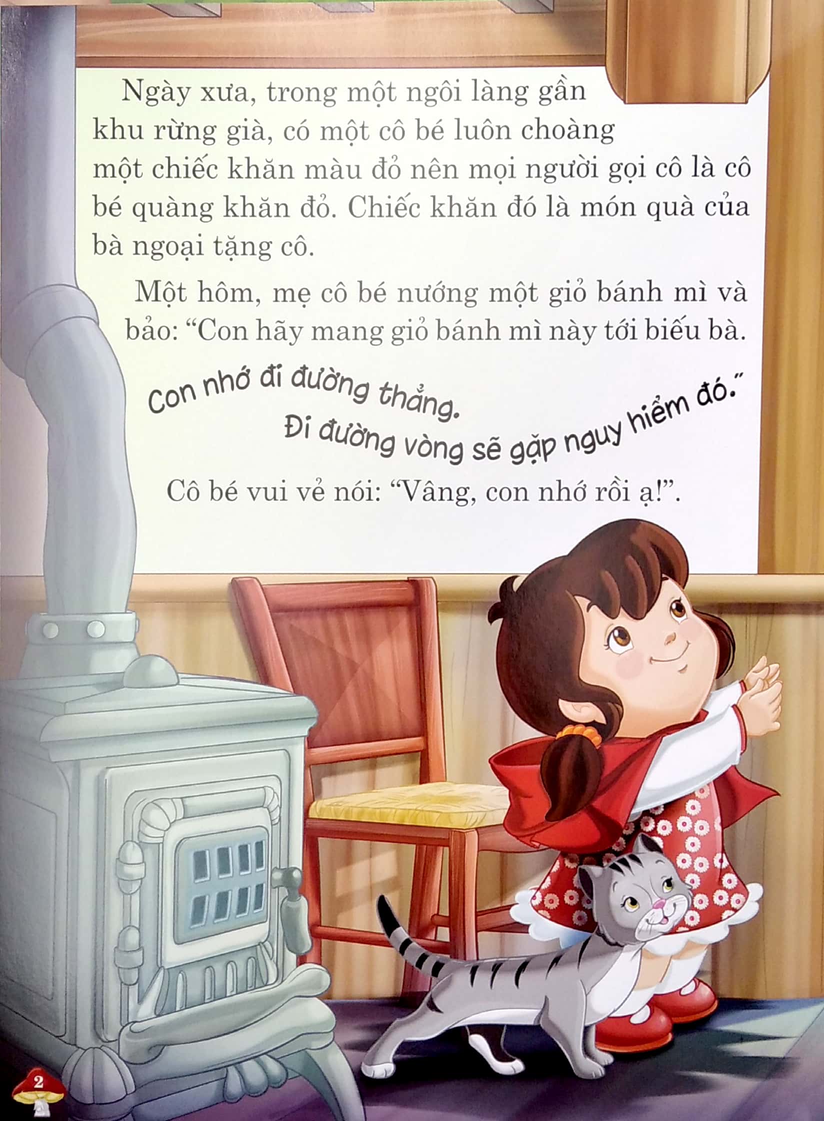 ngày xửa ngày xưa - cô bé quàng khăn đỏ - Ảnh 3