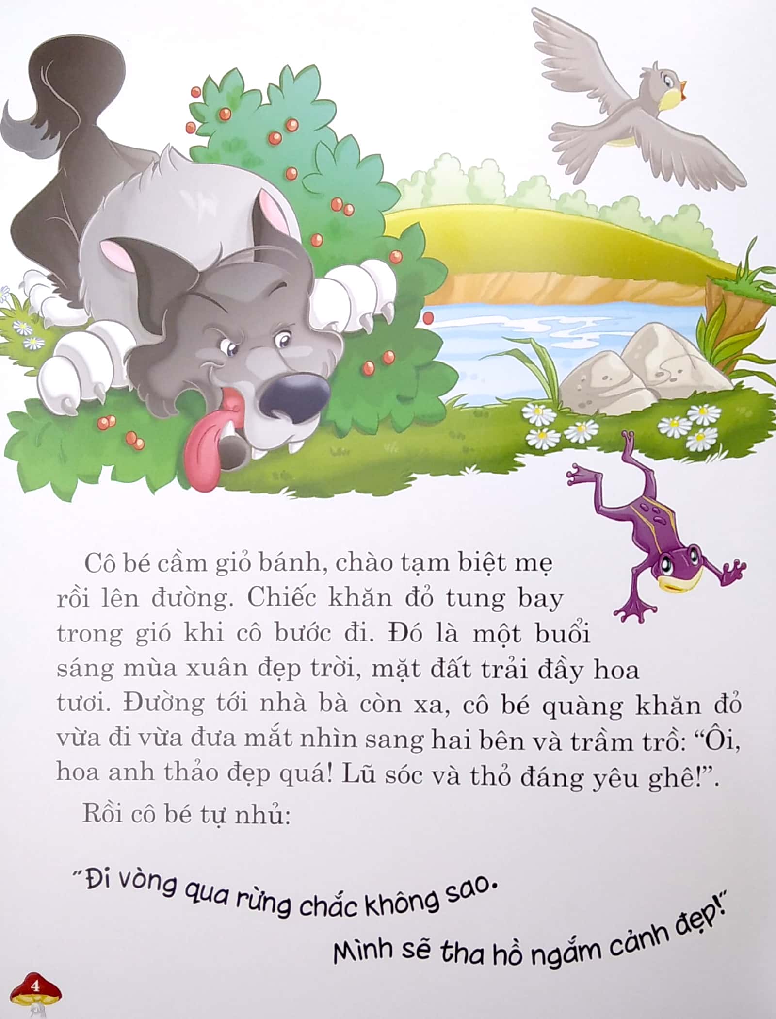 ngày xửa ngày xưa - cô bé quàng khăn đỏ - Ảnh 5