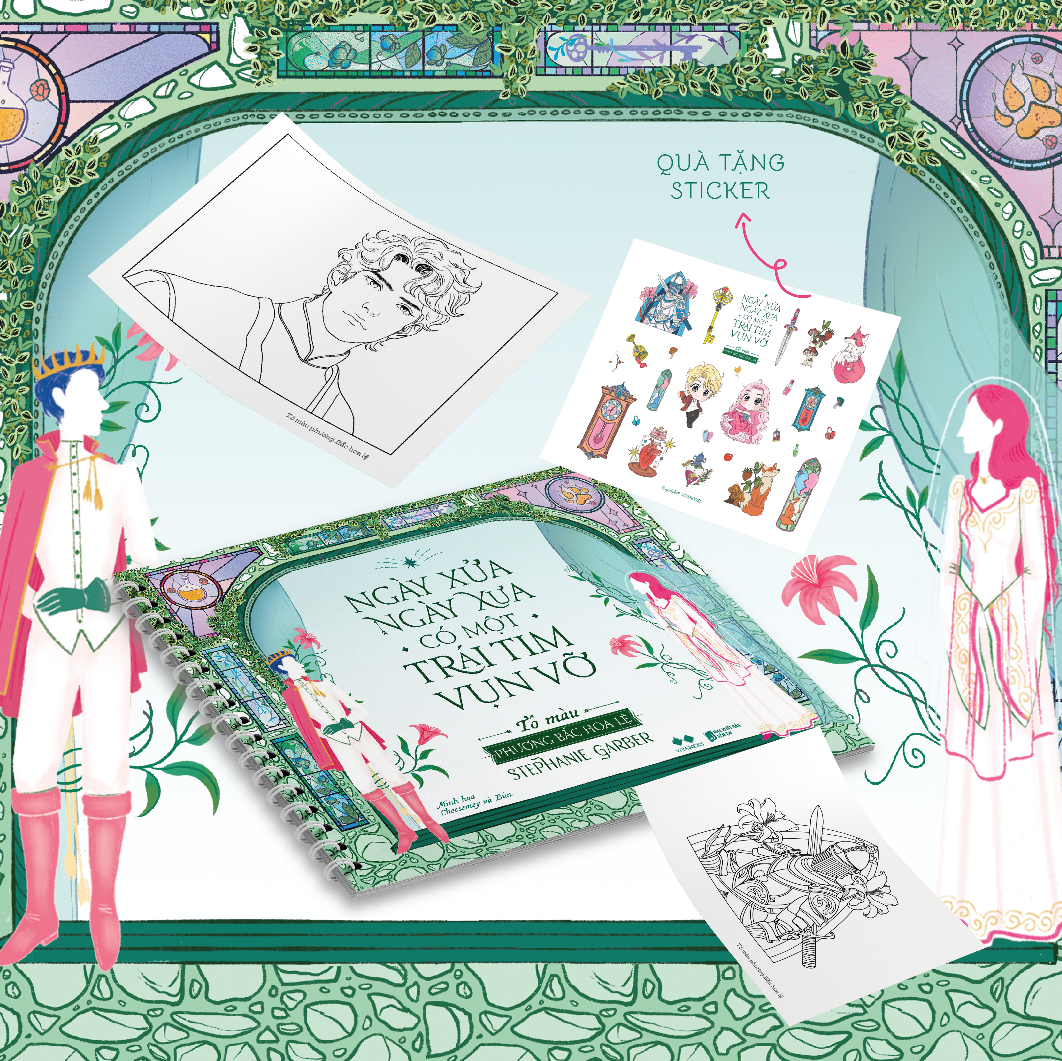 Ngày Xửa Ngày Xưa Có Một Trái Tim Vụn Vỡ - Tô Màu - Phương Bắc Hoa Lệ - Ảnh 3