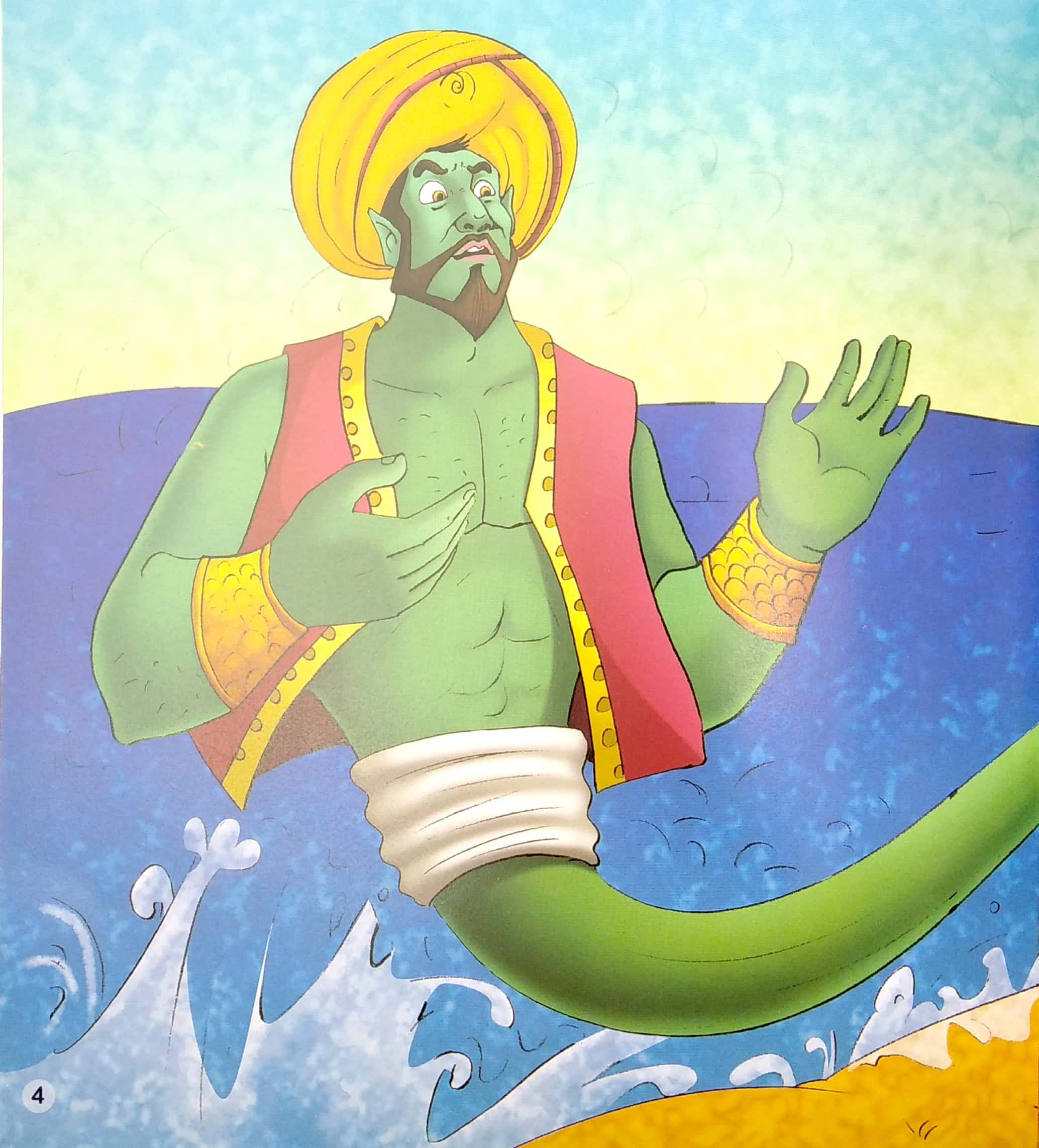 ngày xửa ngày xưa - người đánh cá và gã hung thần - Ảnh 5