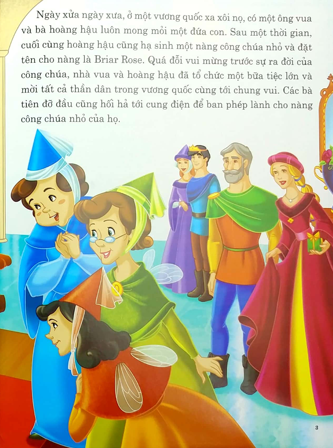 ngày xửa ngày xưa - người đẹp ngủ trong rừng - bìa cứng (tái bản 2024) - Ảnh 3