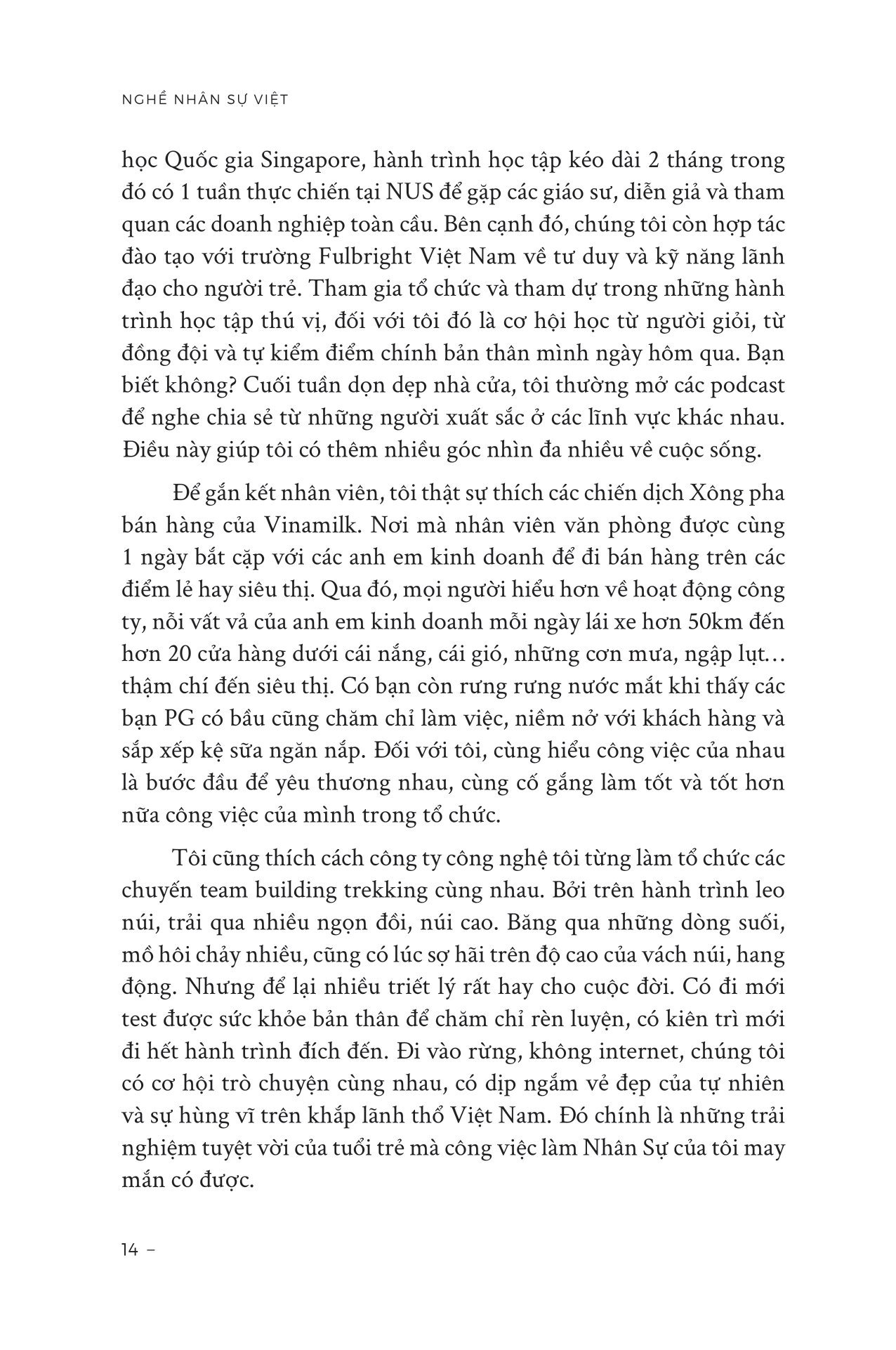 nghề nhân sự việt - góc nhìn từ bên trong: hành trình phát triển cùng con người và tổ chức - Ảnh 11