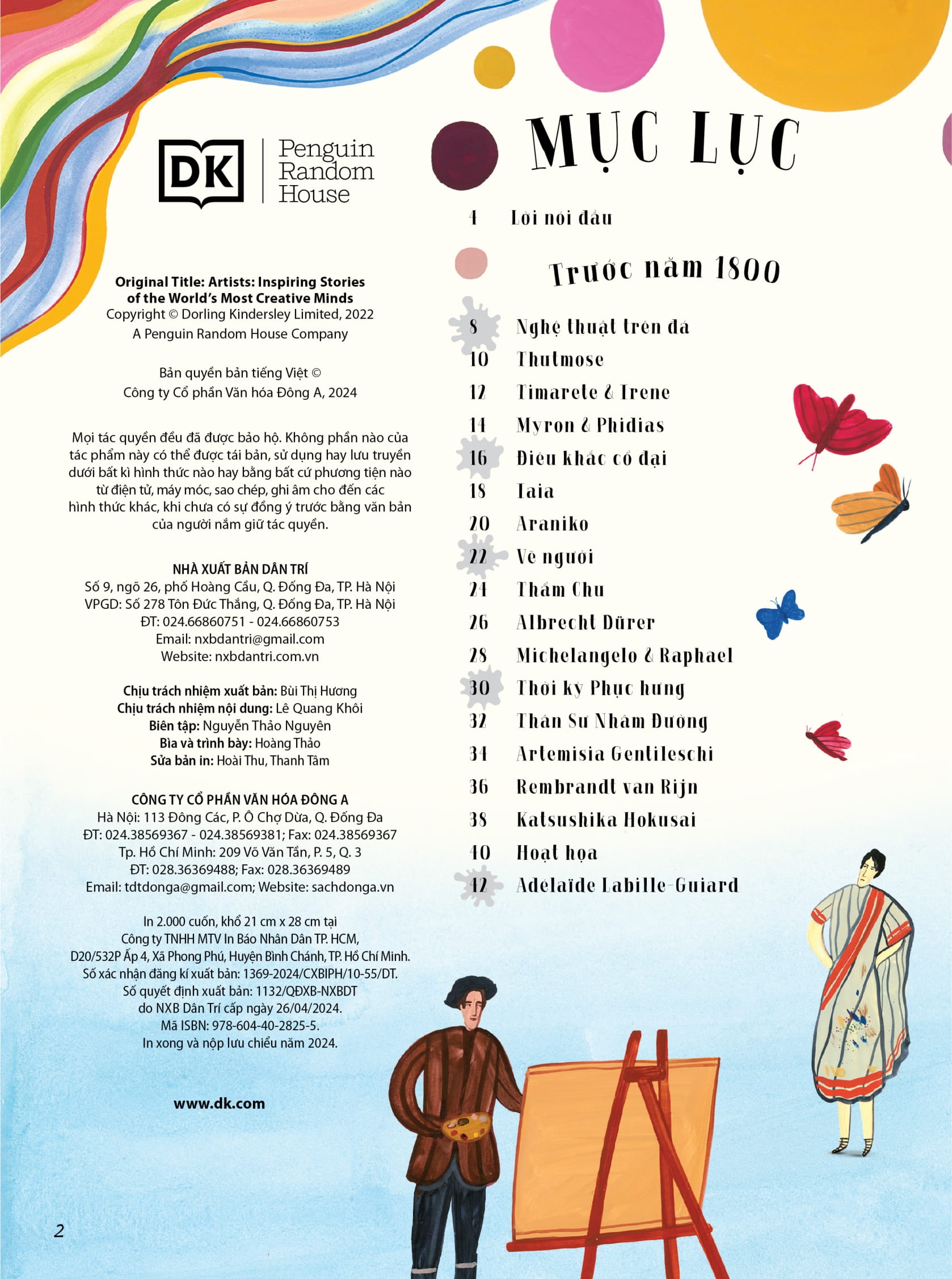 nghệ sĩ - những câu chuyện truyền cảm hứng về cuộc đời và tác phẩm của các nghệ sĩ - bìa cứng - Ảnh 4