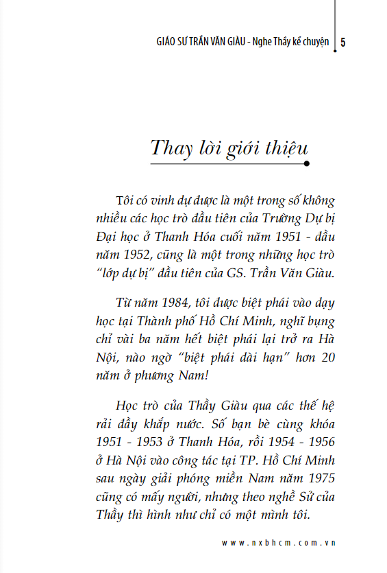 nghe thầy kể chuyện - giáo sư trần văn giàu - Ảnh 6