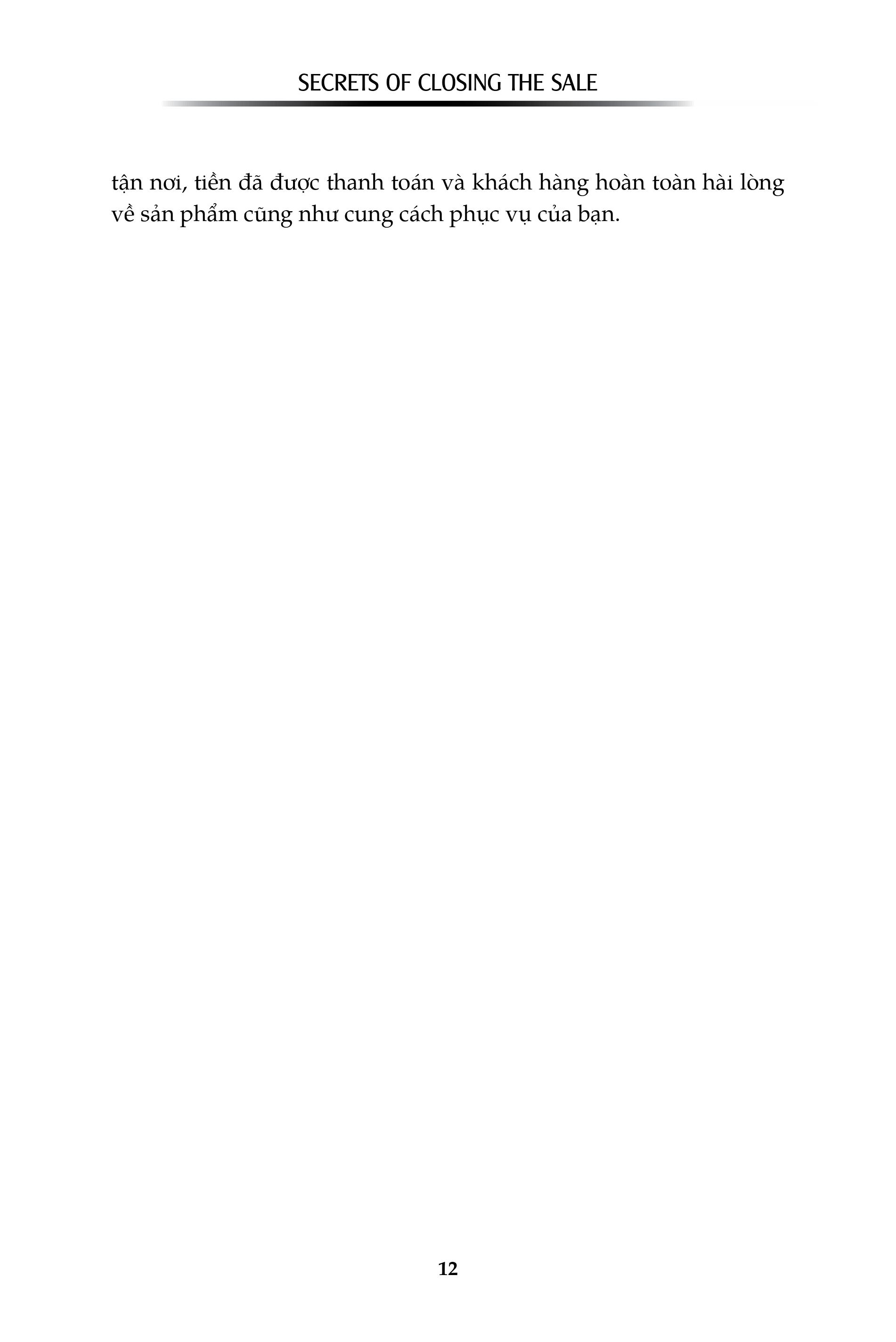 nghệ thuật bán hàng bậc cao - bí quyết chốt deal mọi thời đại (khổ lớn) (tái bản 2021) - Ảnh 8