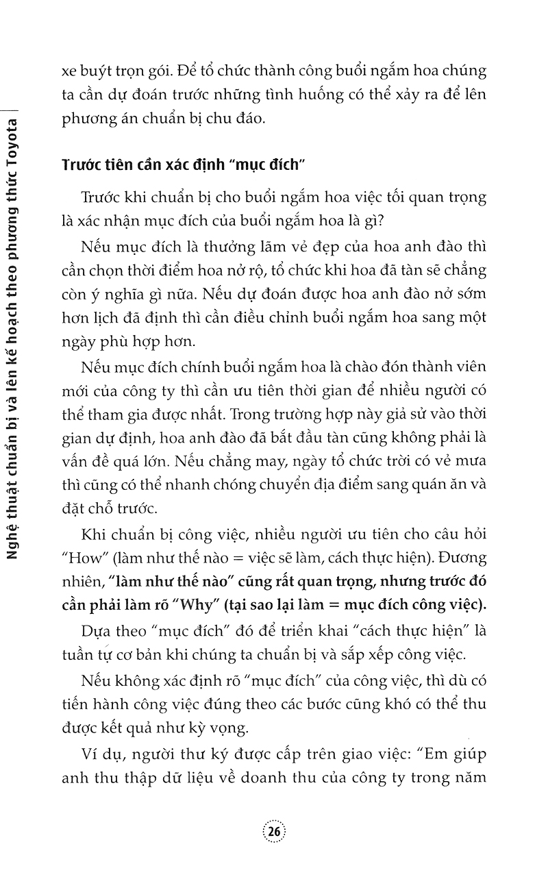 nghệ thuật chuẩn bị và lên kế hoạch theo phương thức toyota (tái bản 2022) - Ảnh 9