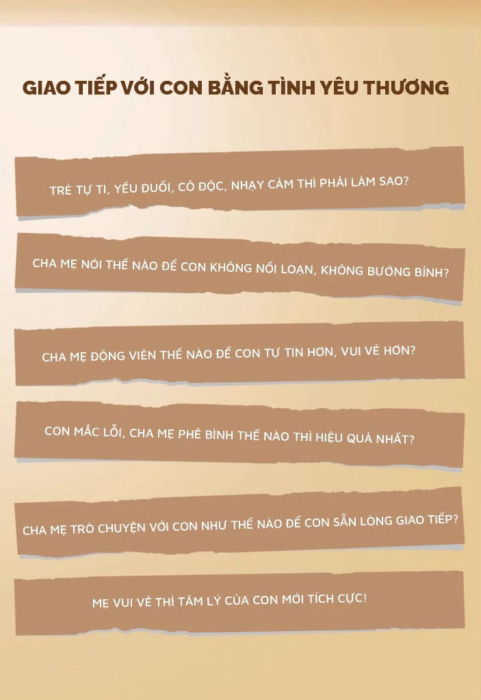 Nghệ Thuật Giao Tiếp Cho Cha Mẹ - Ảnh 5