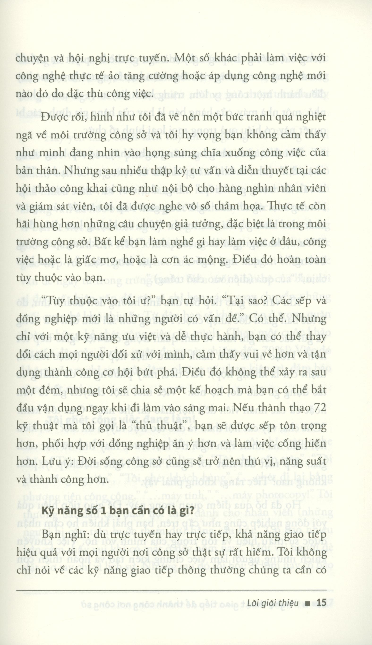 nghệ thuật giao tiếp để thành công nơi công sở (tái bản 2023) - Ảnh 7