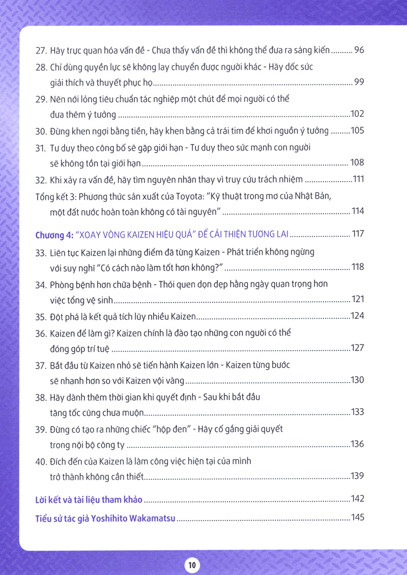 nghệ thuật kaizen tuyệt vời của toyota (tái bản 2023) - Ảnh 7