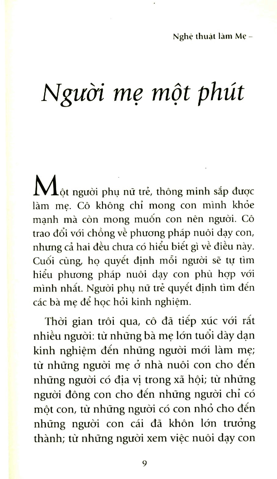 nghệ thuật làm mẹ - Ảnh 3