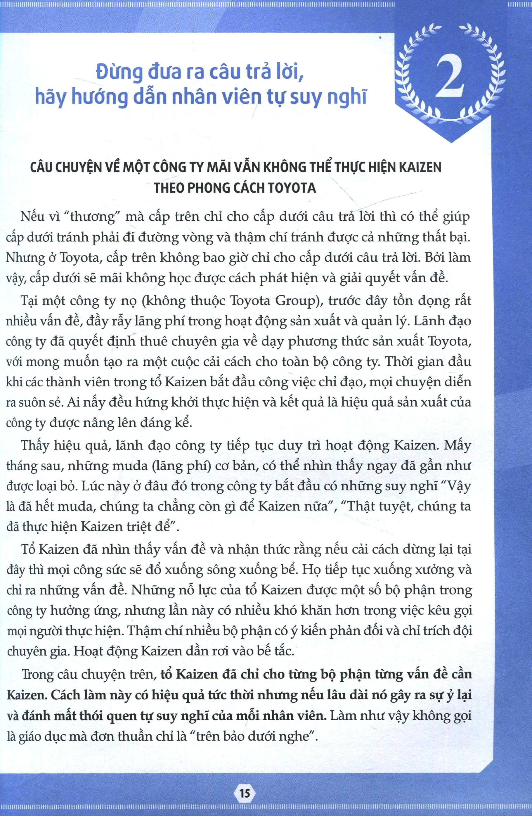 nghệ thuật làm việc tuyệt vời của toyota (tái bản 2023) - Ảnh 8