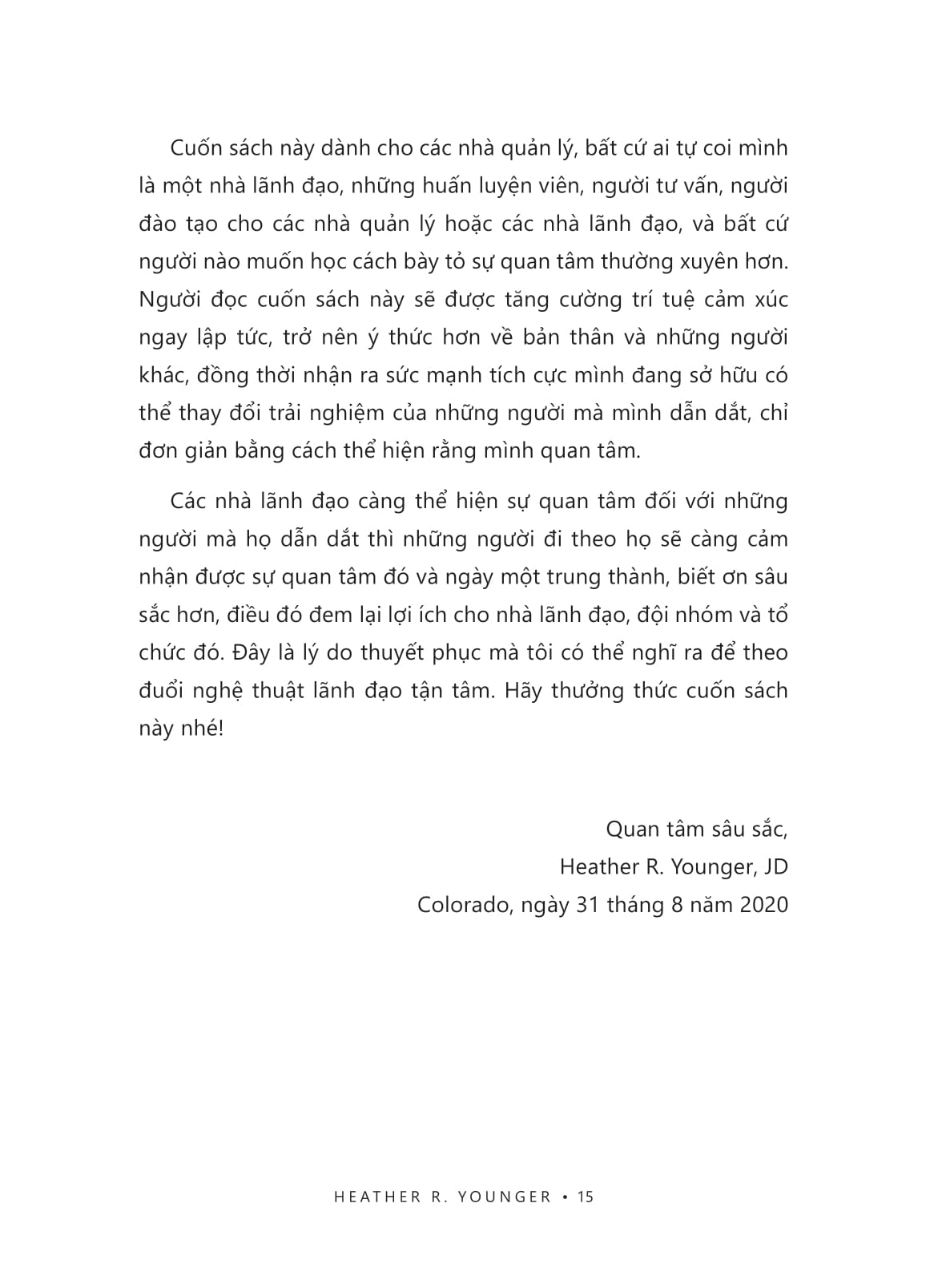 nghệ thuật lãnh đạo tận tâm - Ảnh 9