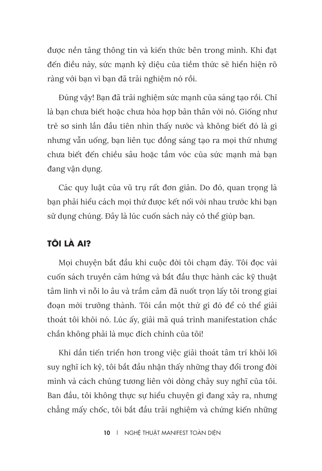 nghệ thuật manifest toàn diện - lộ trình thay đổi tư duy, năng lượng và tiềm thức để thu hút một cuộc sống lý tưởng - Ảnh 7