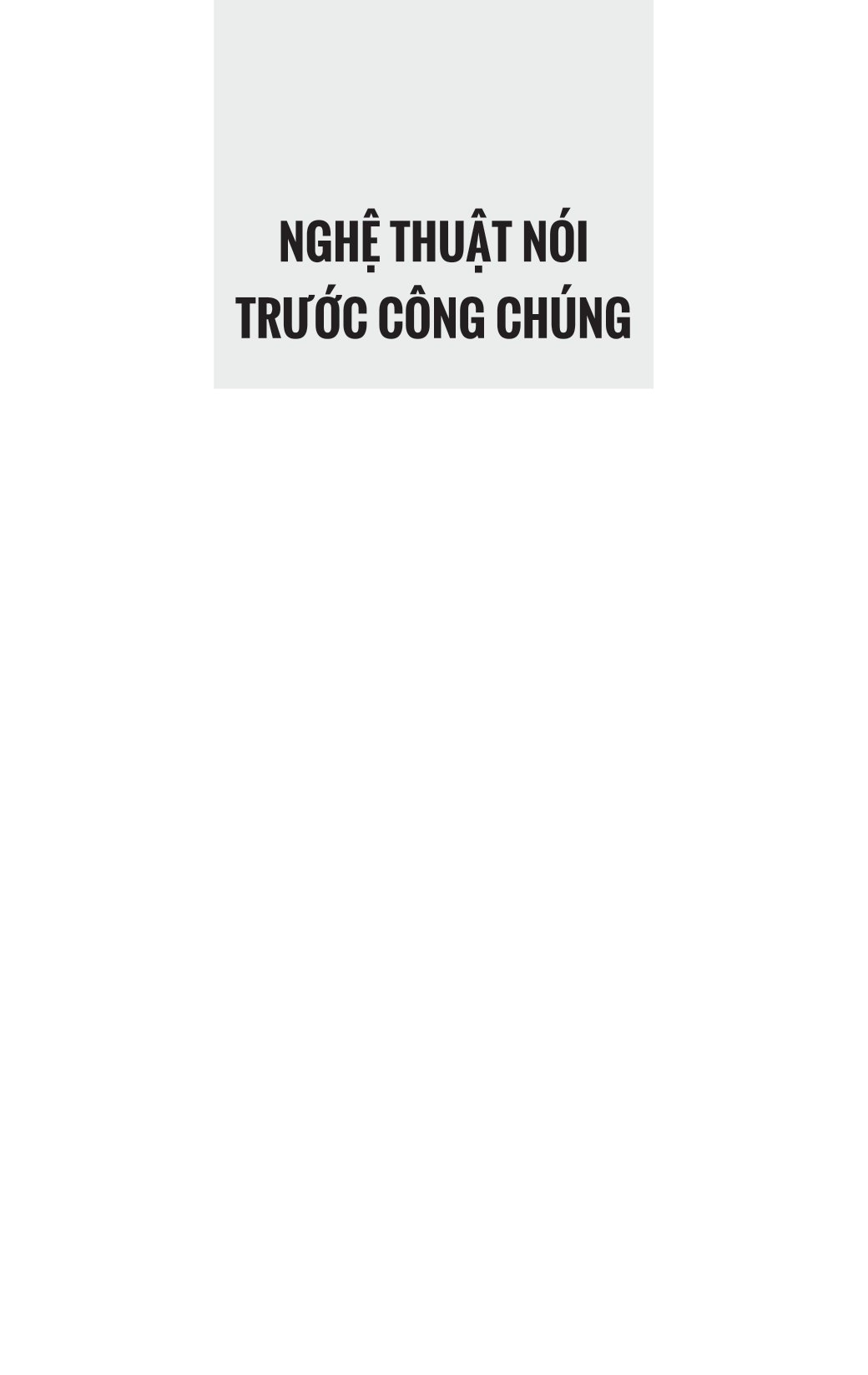 nghệ thuật nói trước công chúng - Ảnh 3