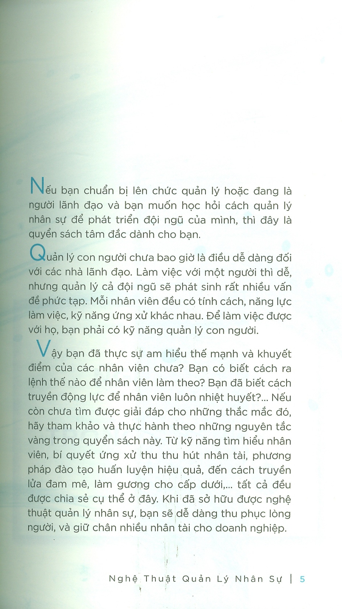 nghệ thuật quản lý nhân sự (tái bản 2024) - Ảnh 5