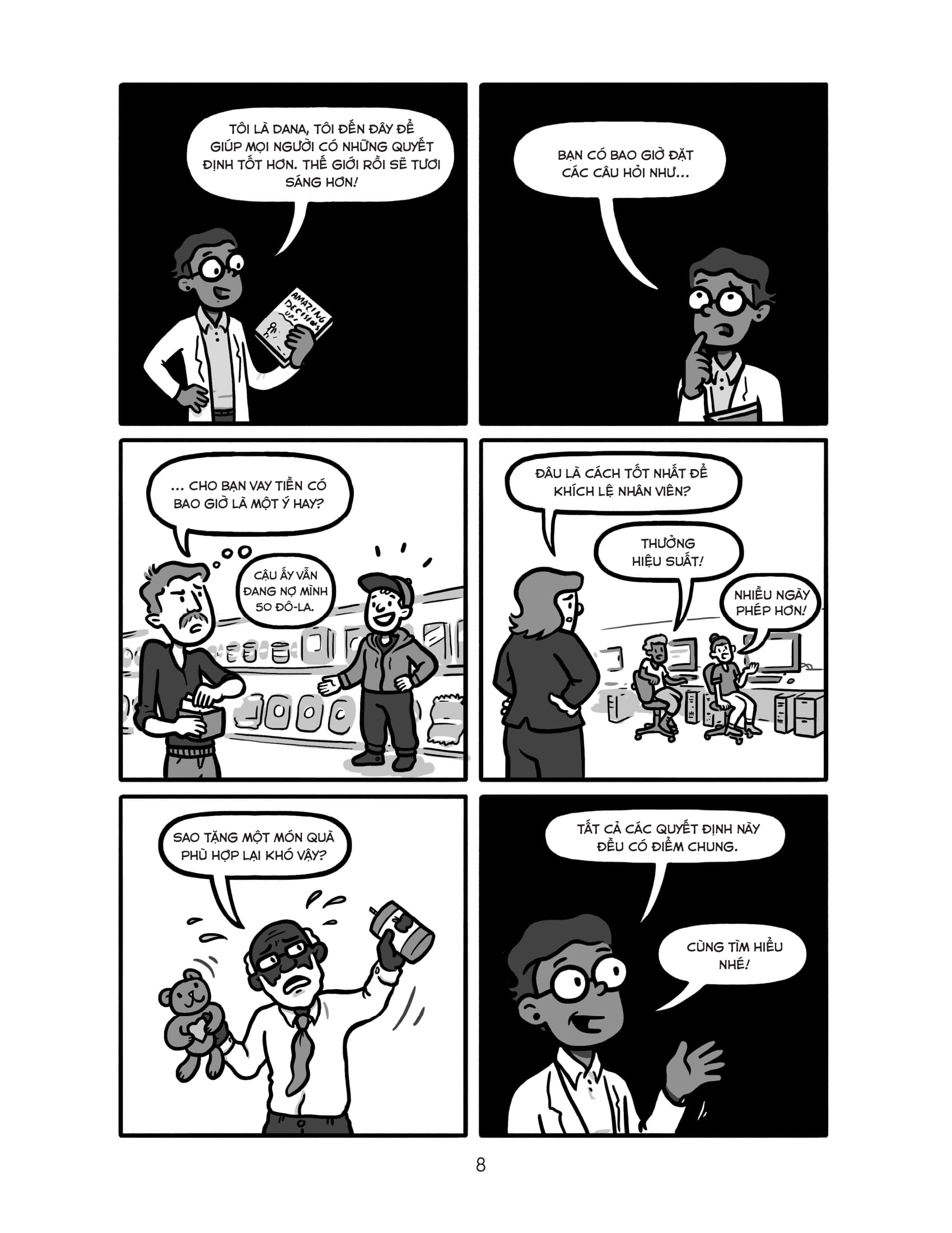 Nghệ Thuật Ra Quyết Định - Cuốn Sách Minh Họa Ứng Dụng Khoa Học Hành Vi Cân Bằng Công Việc Và Cuộc Sống - Ảnh 8