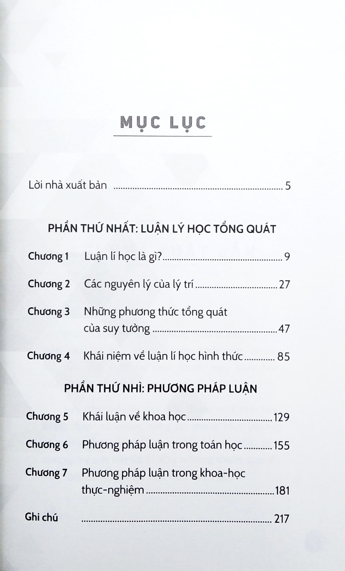 nghệ thuật suy tưởng - luận lí học tổng quát và phương pháp luận - Ảnh 3