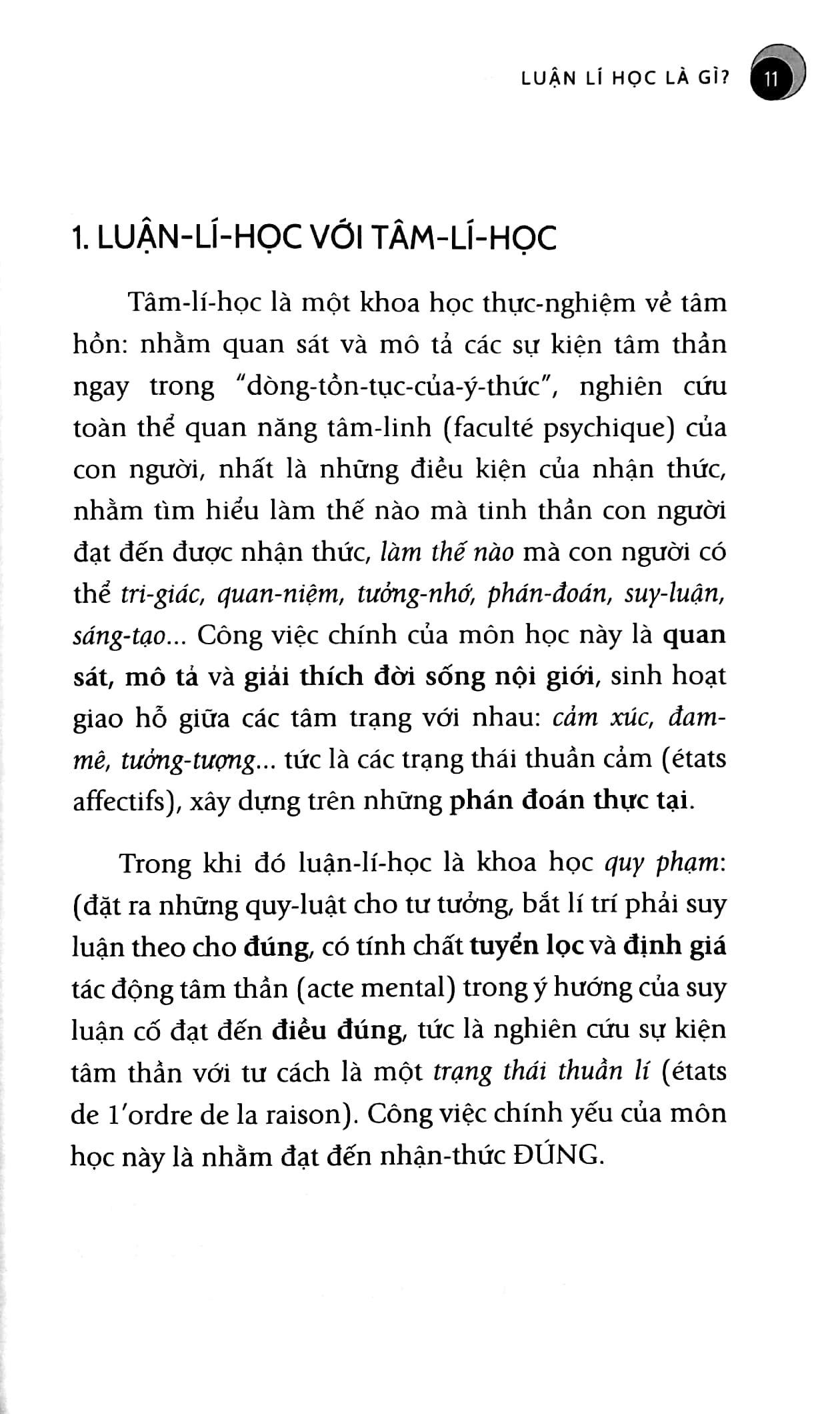 nghệ thuật suy tưởng - luận lí học tổng quát và phương pháp luận - Ảnh 4