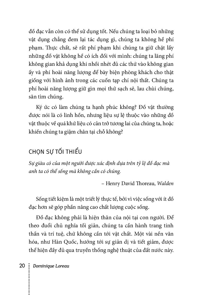 nghệ thuật tối giản - có ít đi, sống nhiều hơn (tái bản 2018) - Ảnh 10