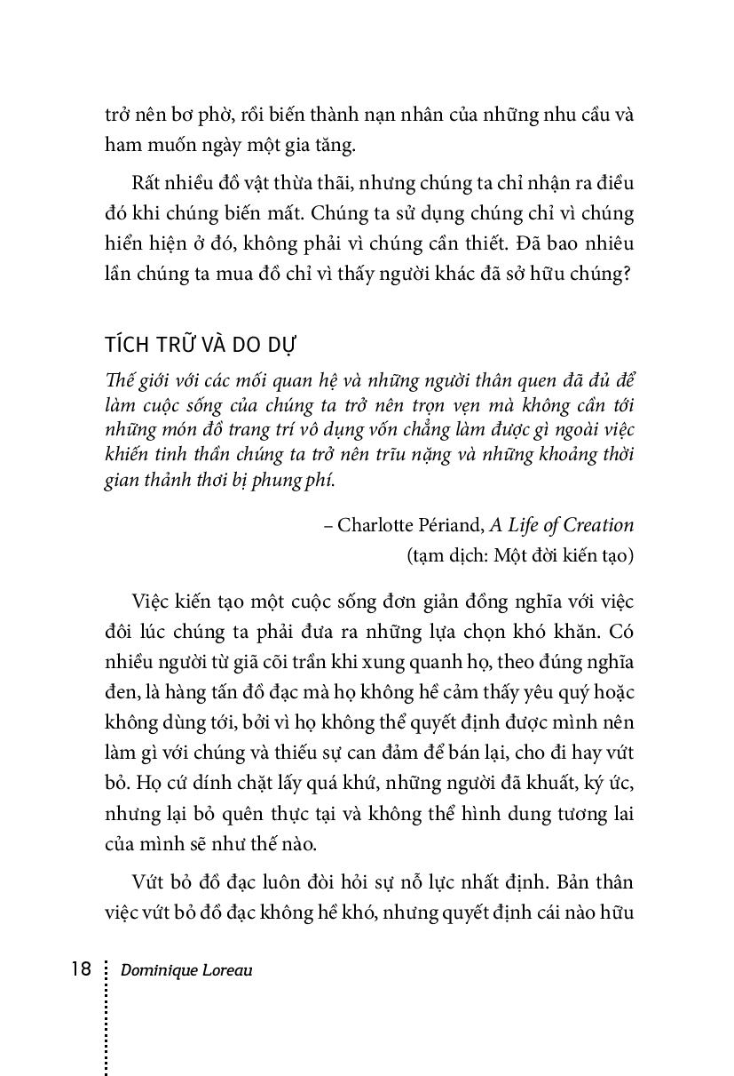 nghệ thuật tối giản - có ít đi, sống nhiều hơn (tái bản 2018) - Ảnh 8