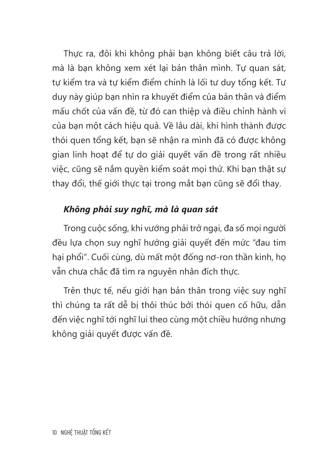 nghệ thuật tổng kết - Ảnh 10