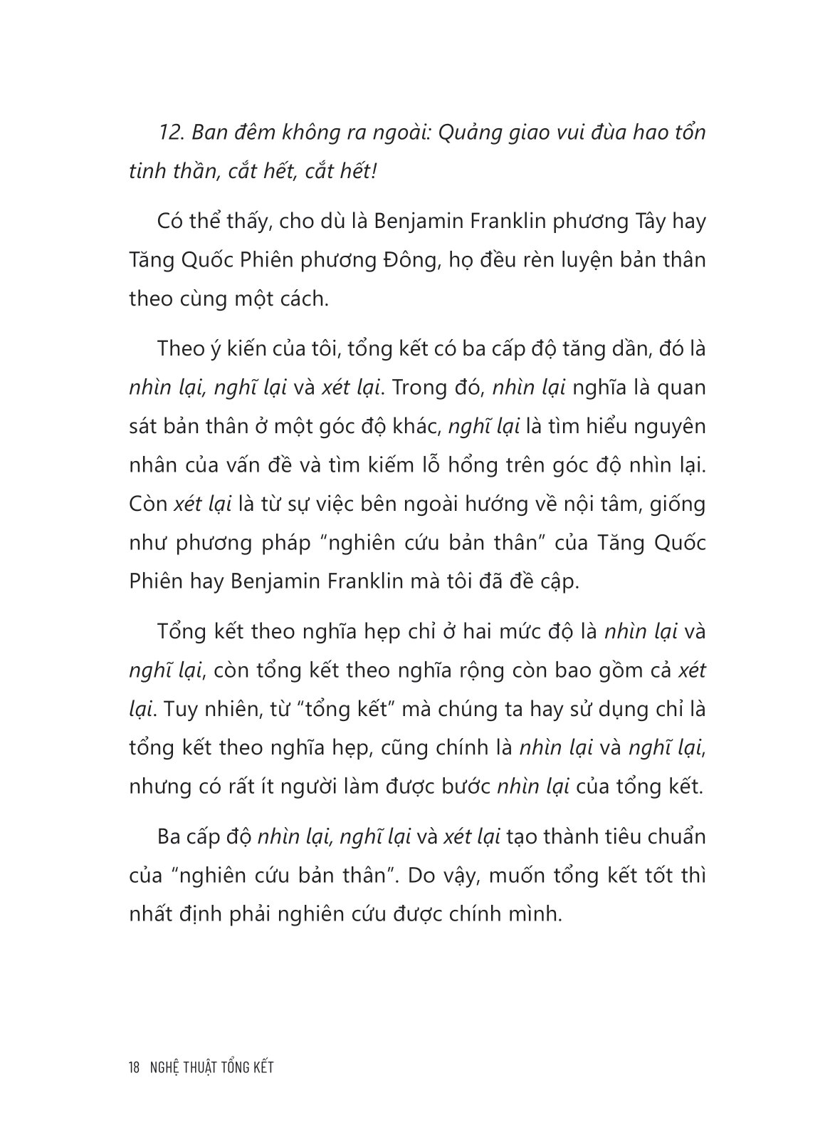 nghệ thuật tổng kết - Ảnh 18