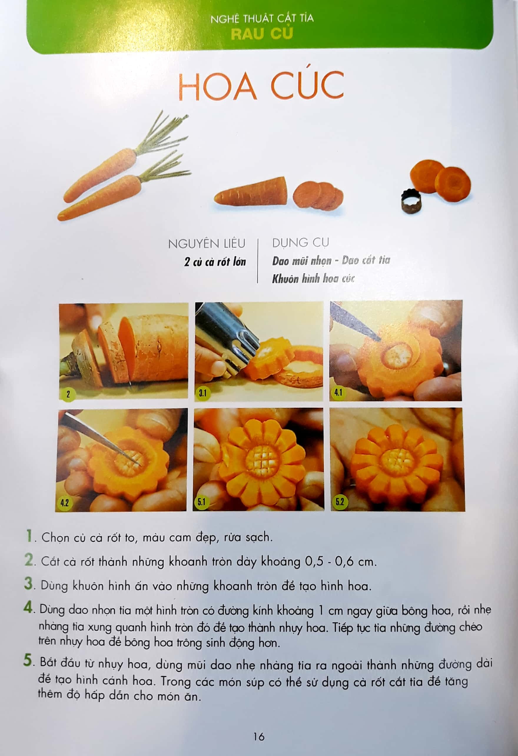 nghệ thuật trang trí & cắt tỉa rau củ - Ảnh 10