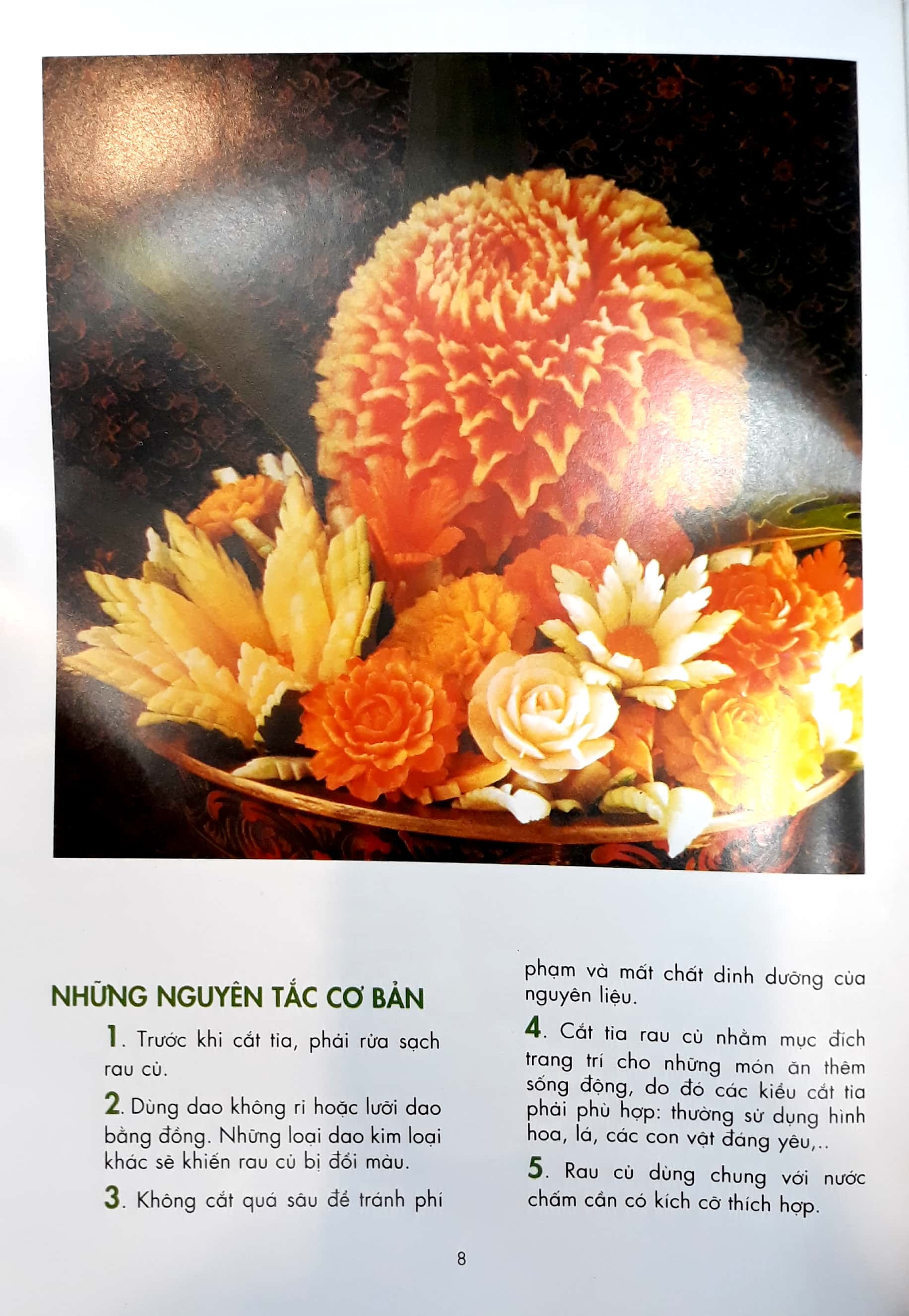 nghệ thuật trang trí & cắt tỉa rau củ - Ảnh 3