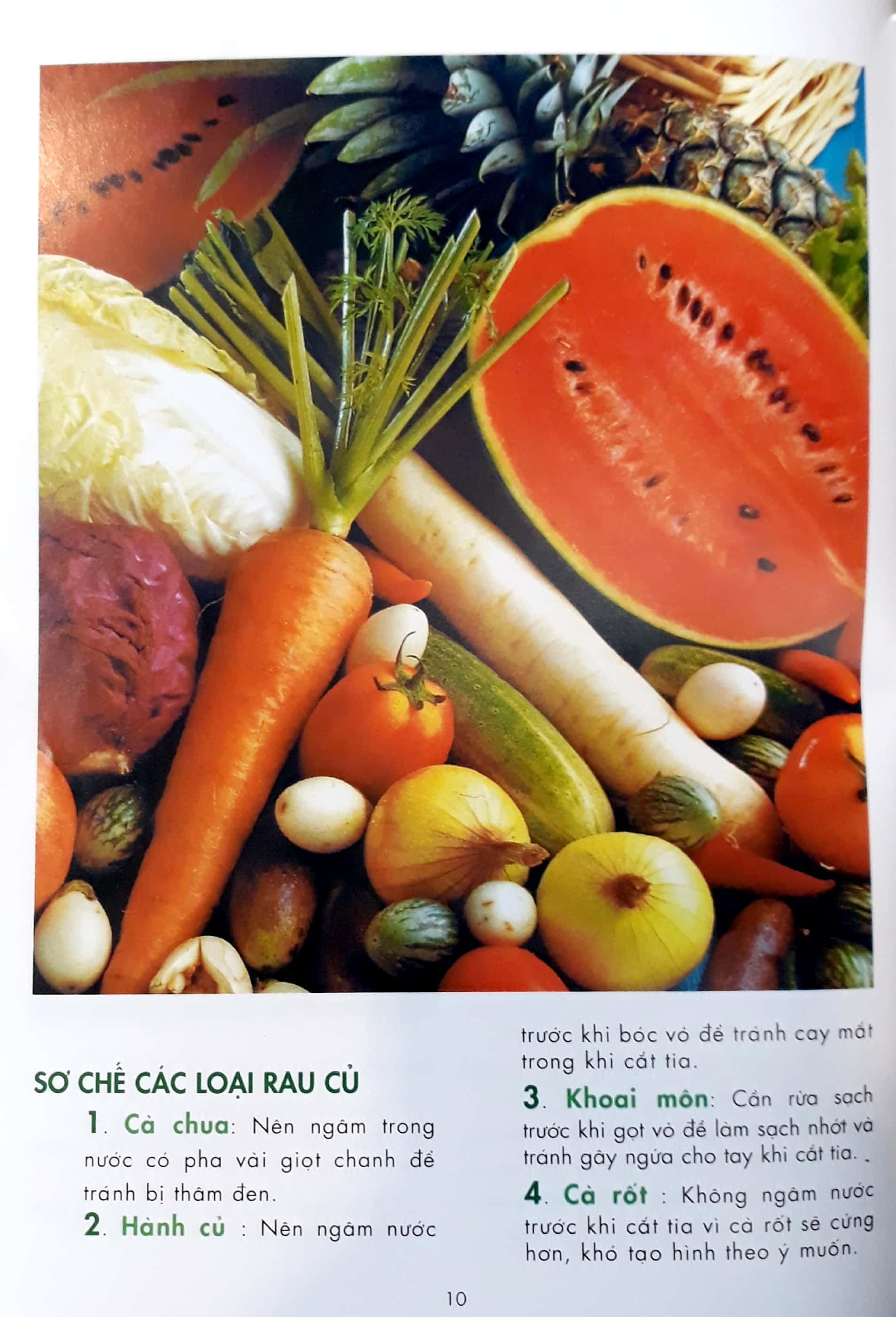 nghệ thuật trang trí & cắt tỉa rau củ - Ảnh 5