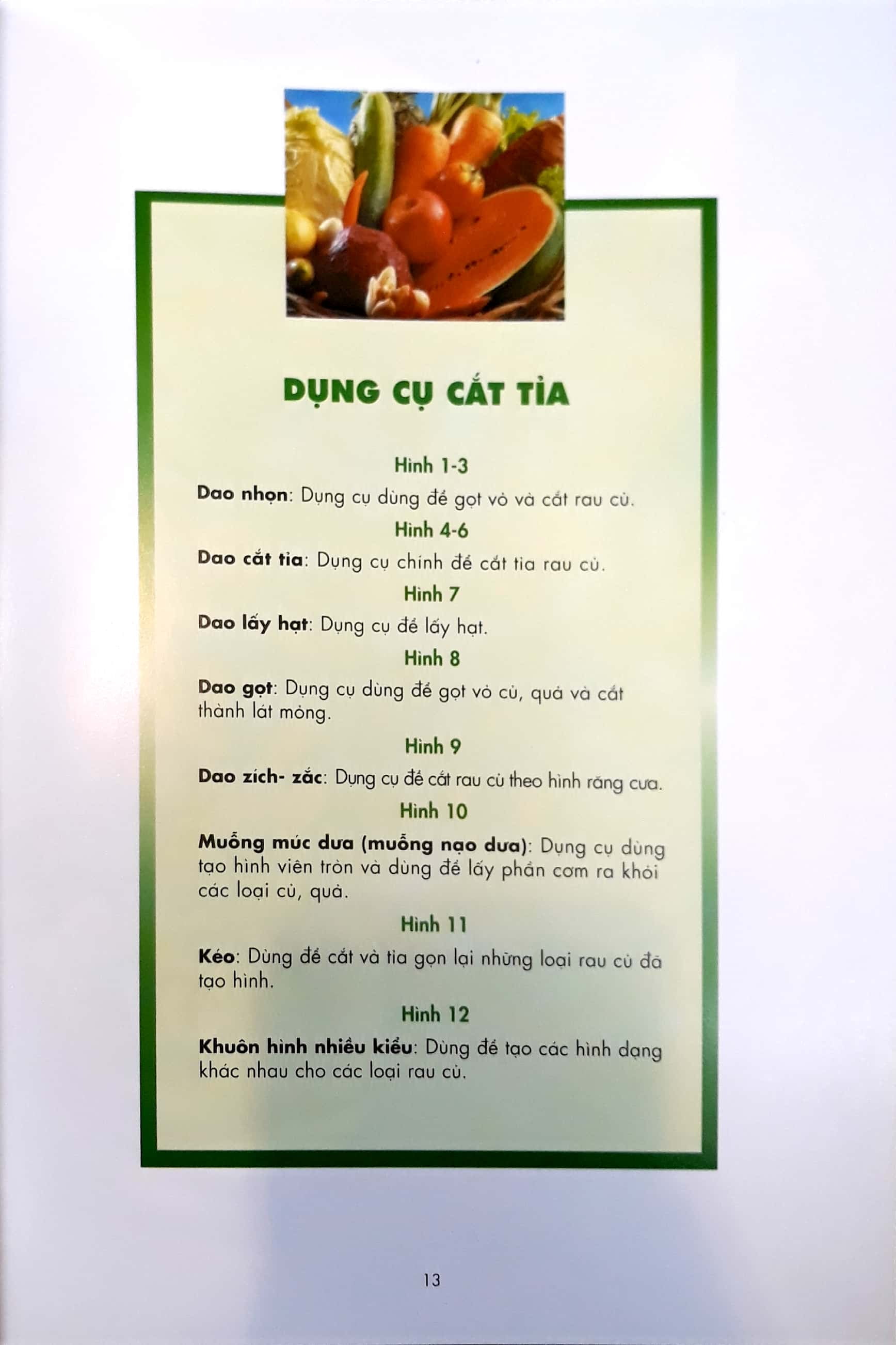 nghệ thuật trang trí & cắt tỉa rau củ - Ảnh 8