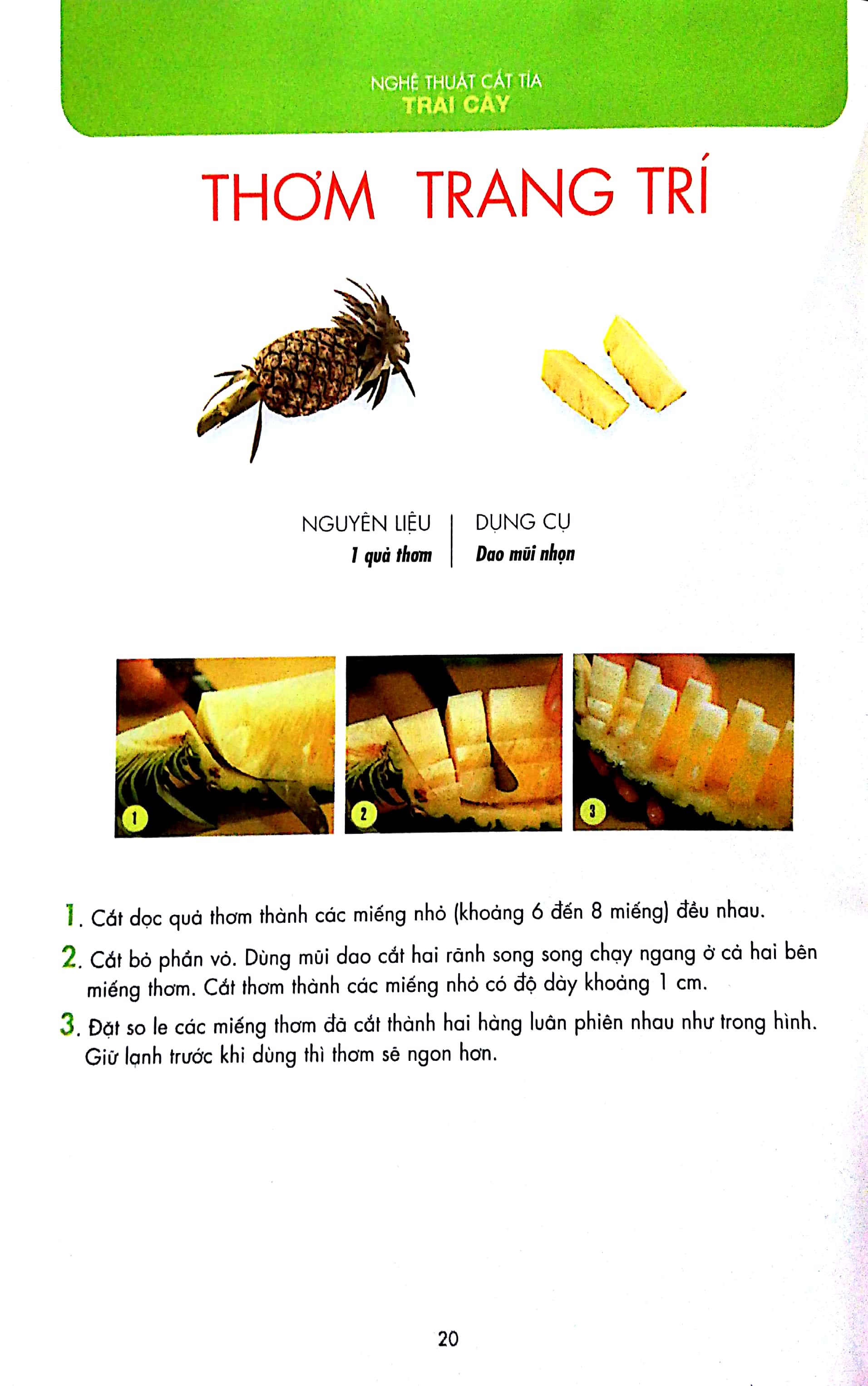 nghệ thuật trang trí & cắt tỉa trái cây - Ảnh 10