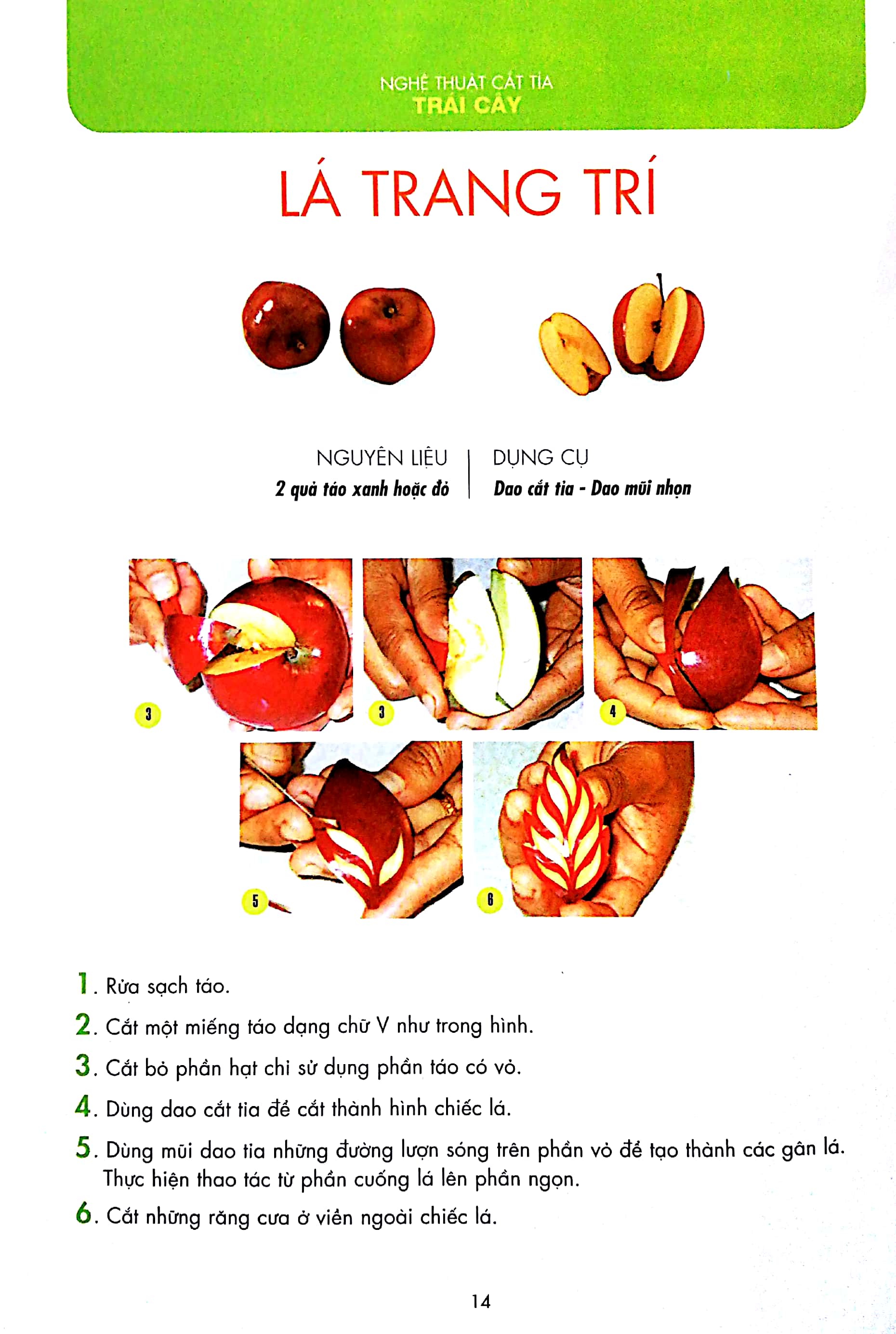 nghệ thuật trang trí & cắt tỉa trái cây - Ảnh 4