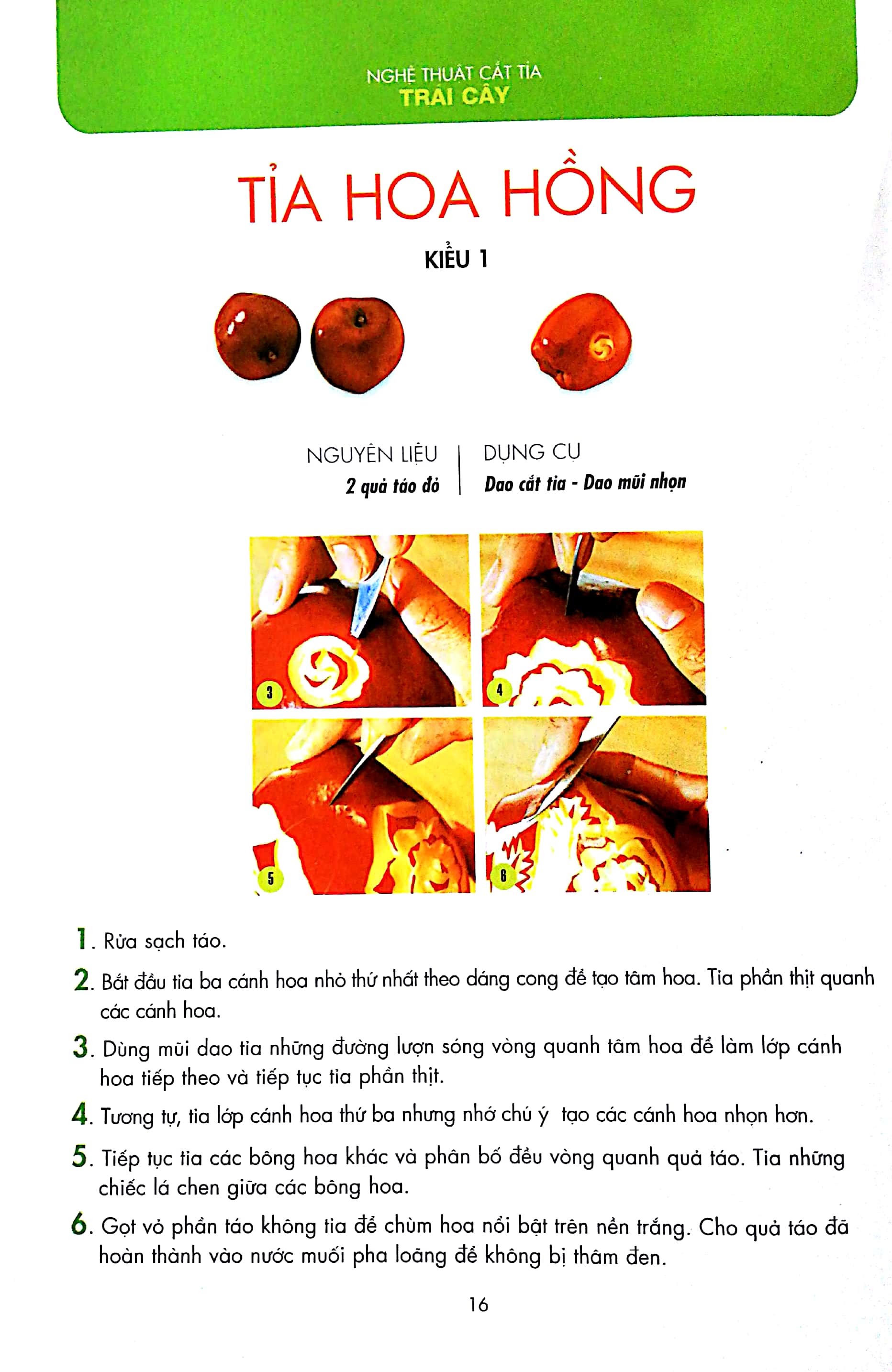 nghệ thuật trang trí & cắt tỉa trái cây - Ảnh 6