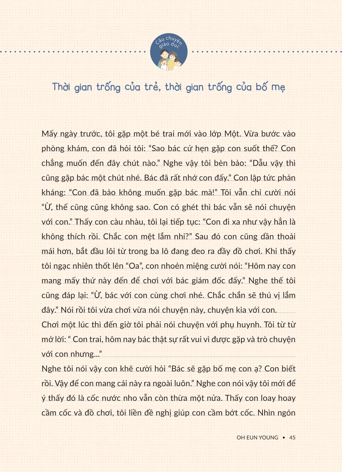 nghệ thuật trò chuyện và lắng nghe con trẻ - con ơi, con à - Ảnh 15