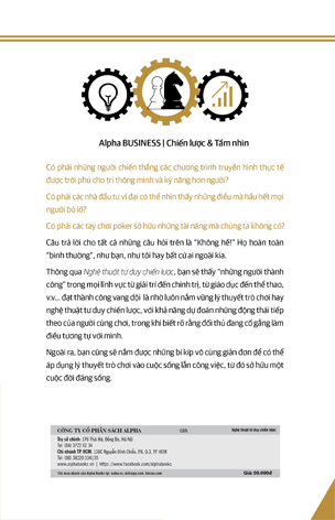 nghệ thuật tư duy chiến lược - Ảnh 3