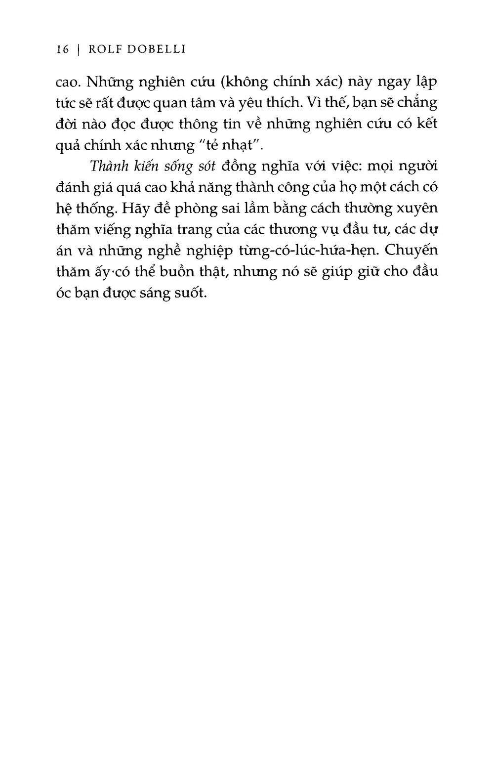 nghệ thuật tư duy rành mạch (tái bản 2018) - Ảnh 9