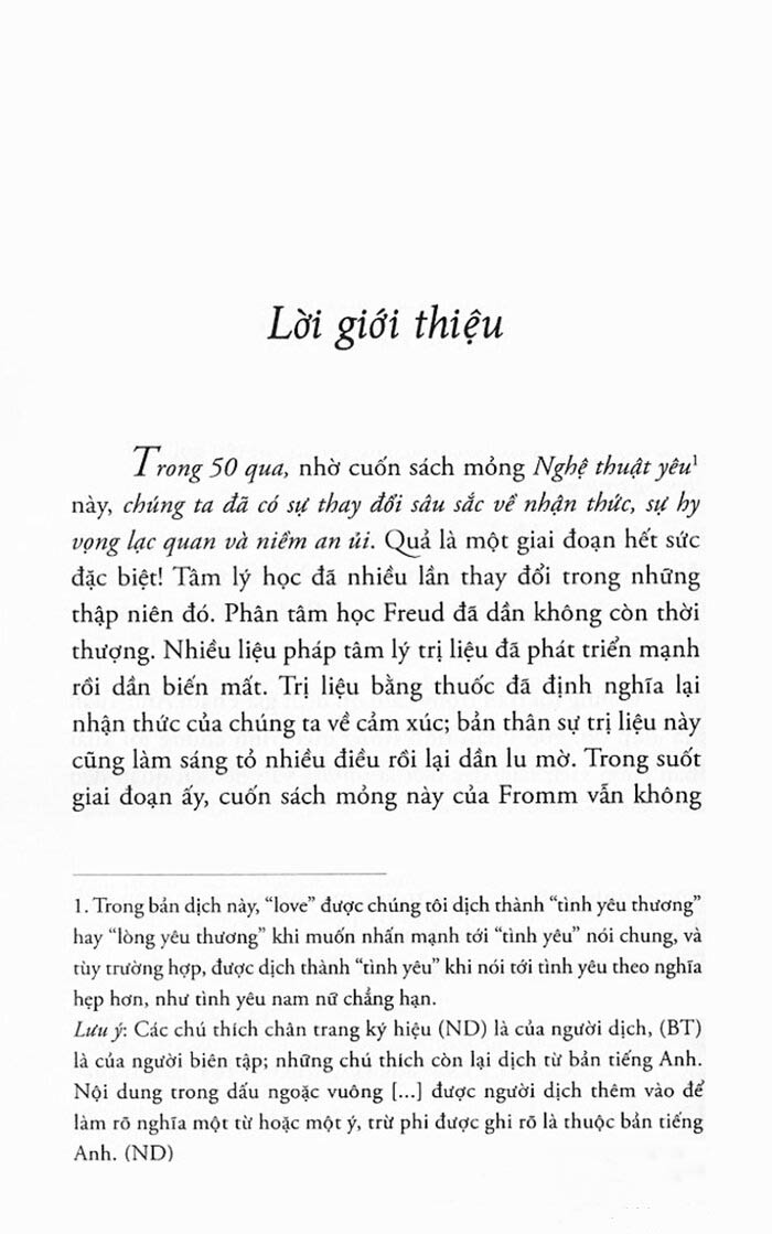 nghệ thuật yêu - the art of loving - Ảnh 3