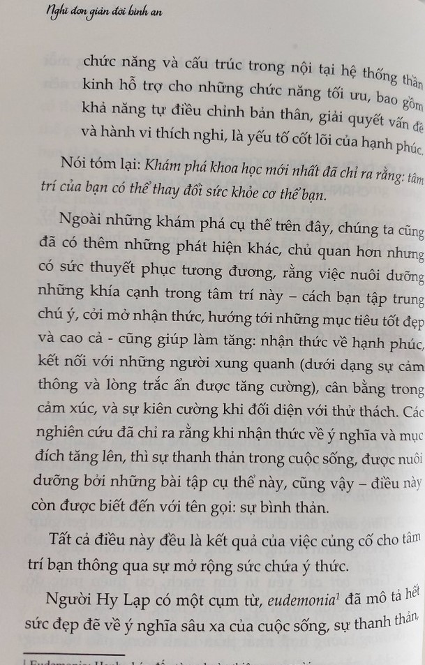 nghĩ đơn giản đời bình an - Ảnh 4