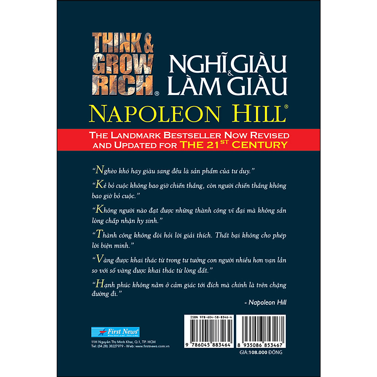 nghĩ giàu & làm giàu (khổ nhỏ) - tái bản 2020 - Ảnh 3