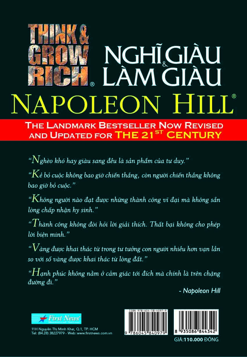 nghĩ giàu & làm giàu (tái bản 2020) - Ảnh 3