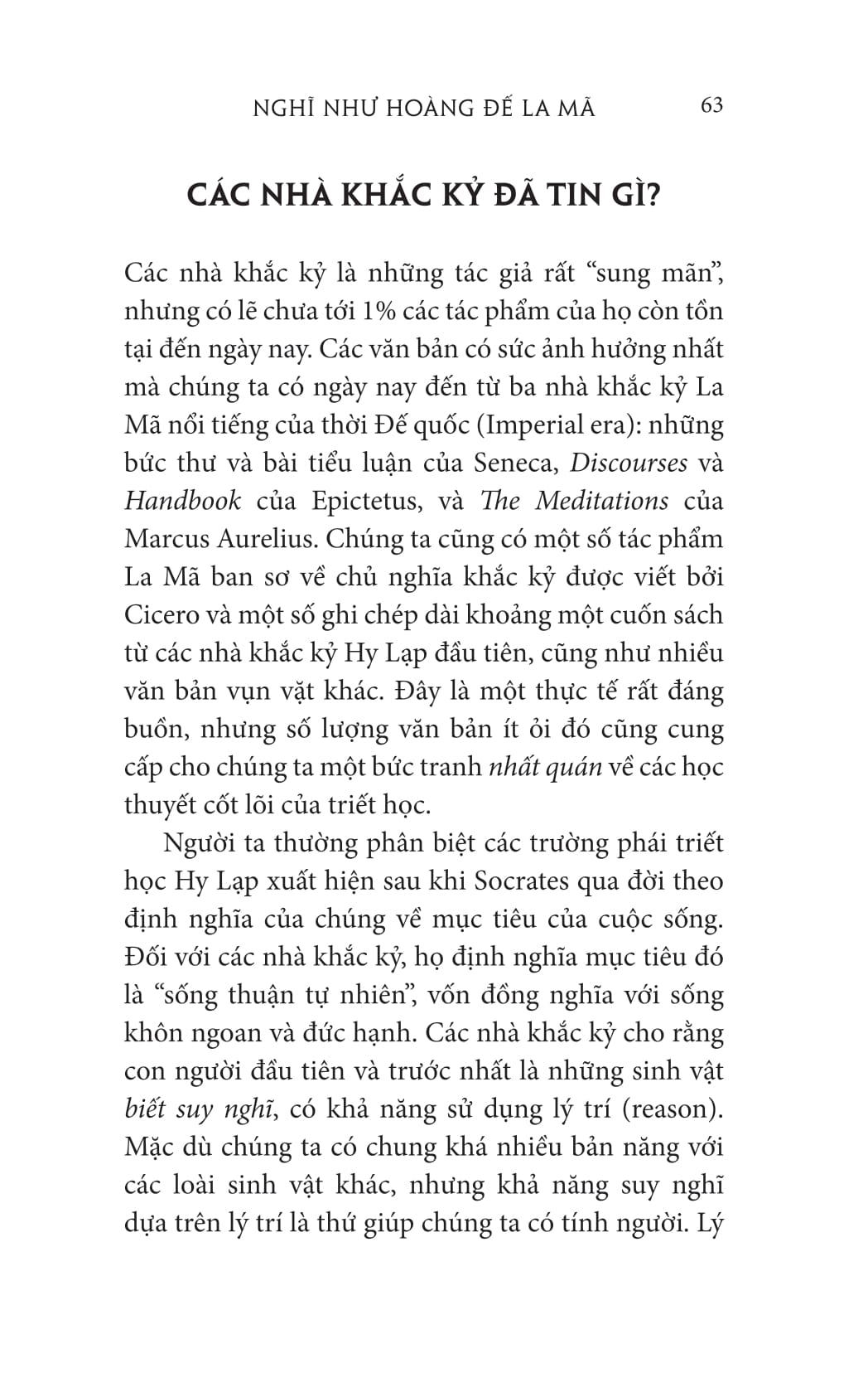 nghĩ như hoàng đế la mã: triết lý khắc kỷ của marcus aurelius - Ảnh 6