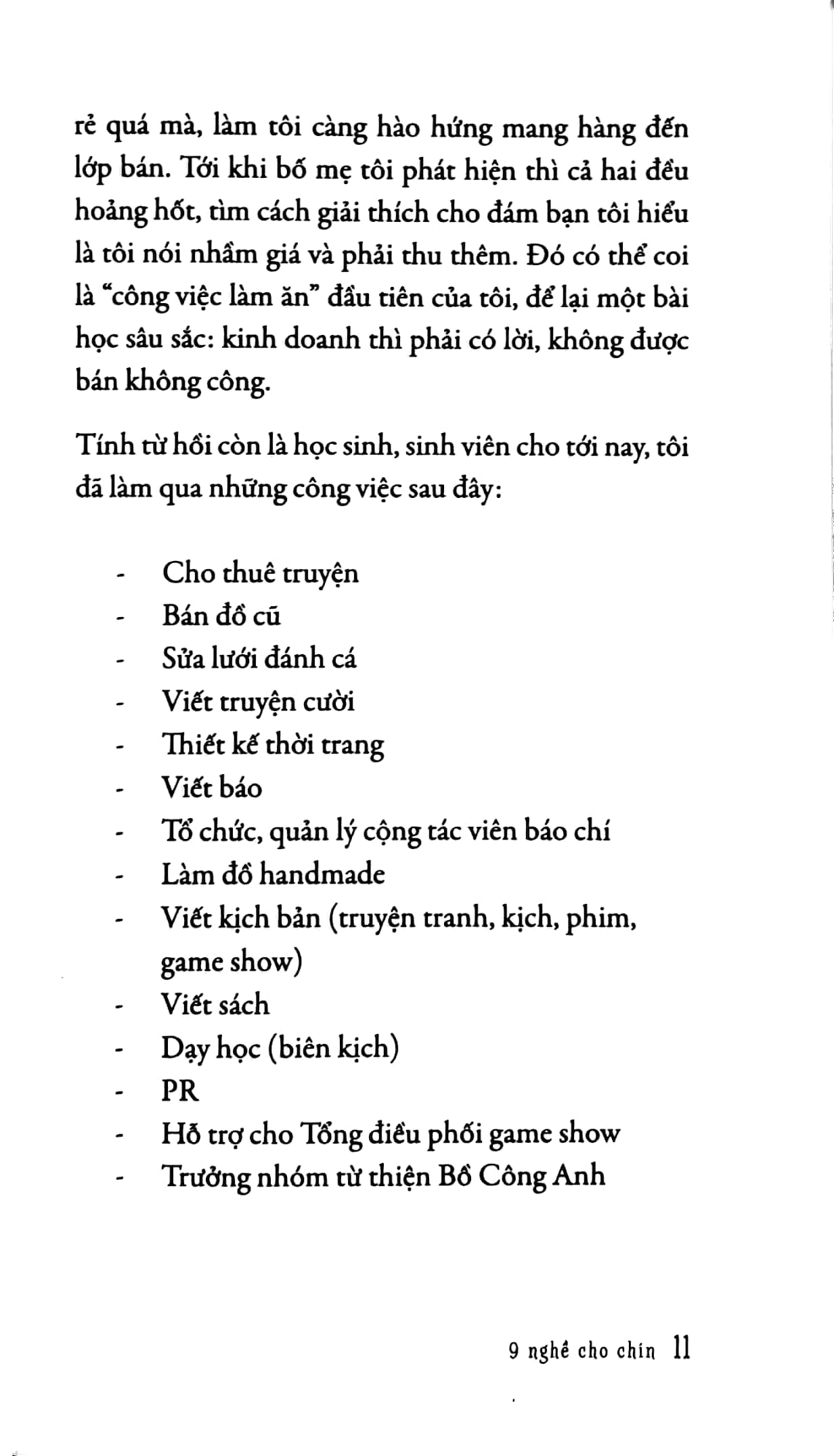 nghĩ thử làm thật - 9 nghề cho chín - Ảnh 7